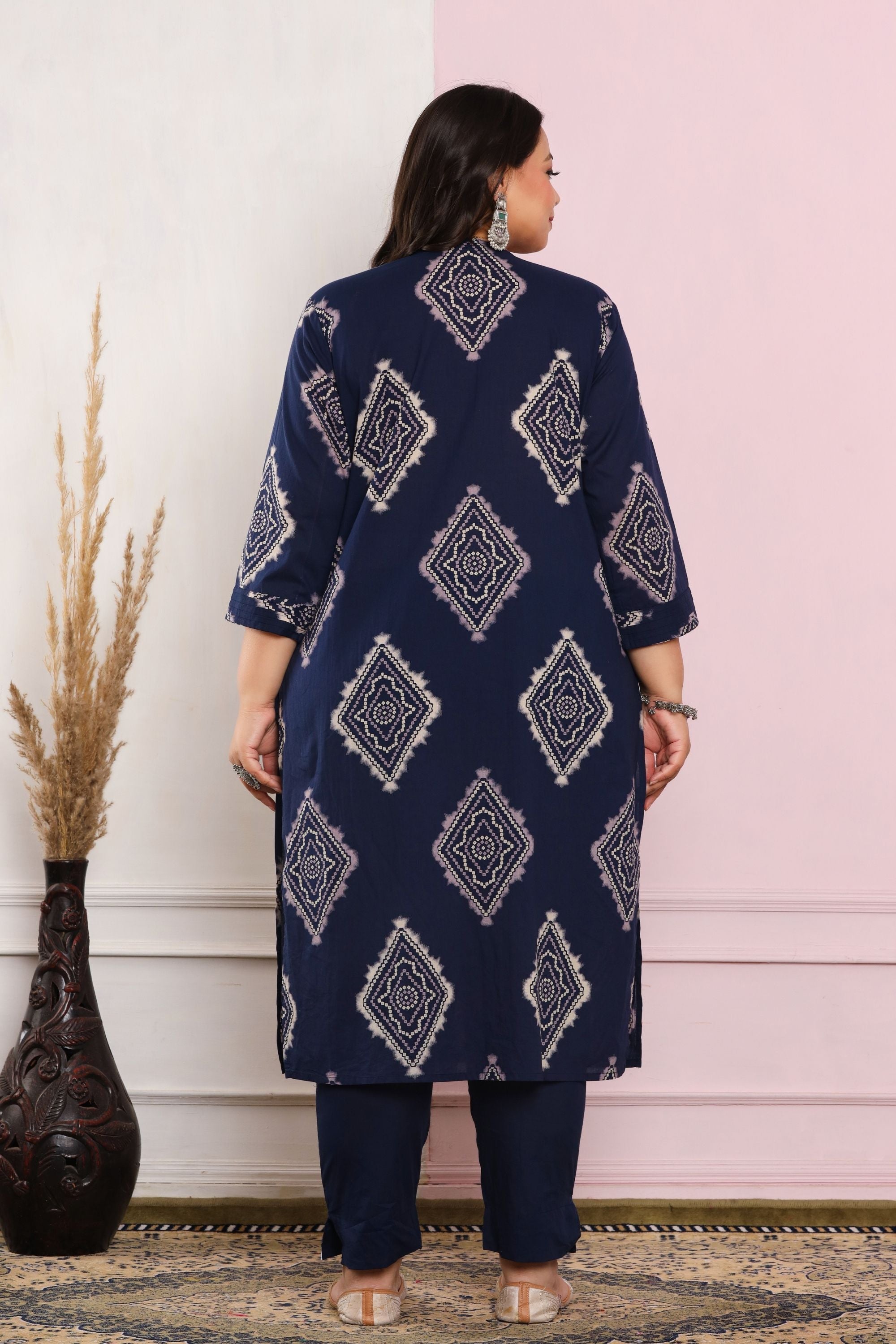 Bandhej Dupatta Pant Set