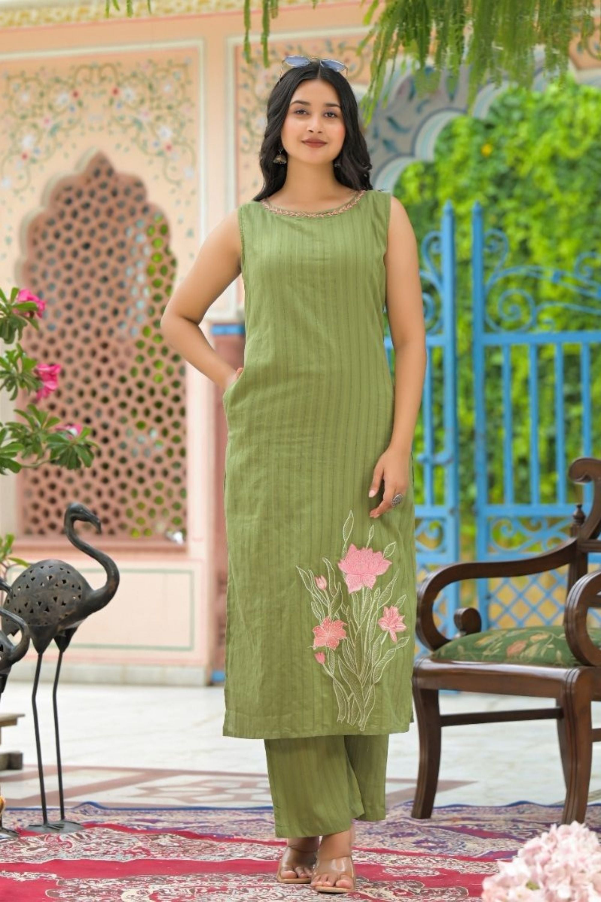 Kurti Pant Set