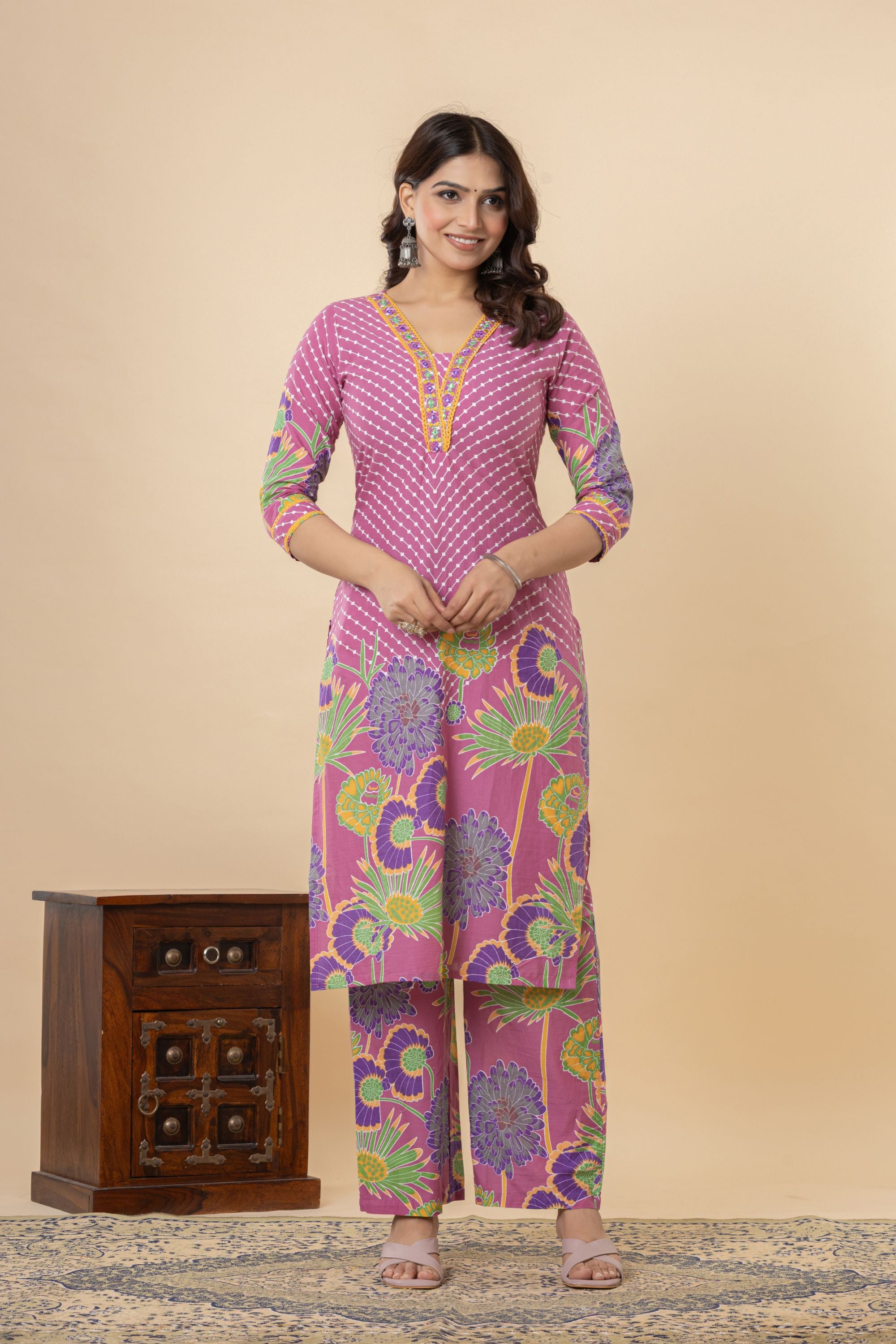 Dupatta Pant Set