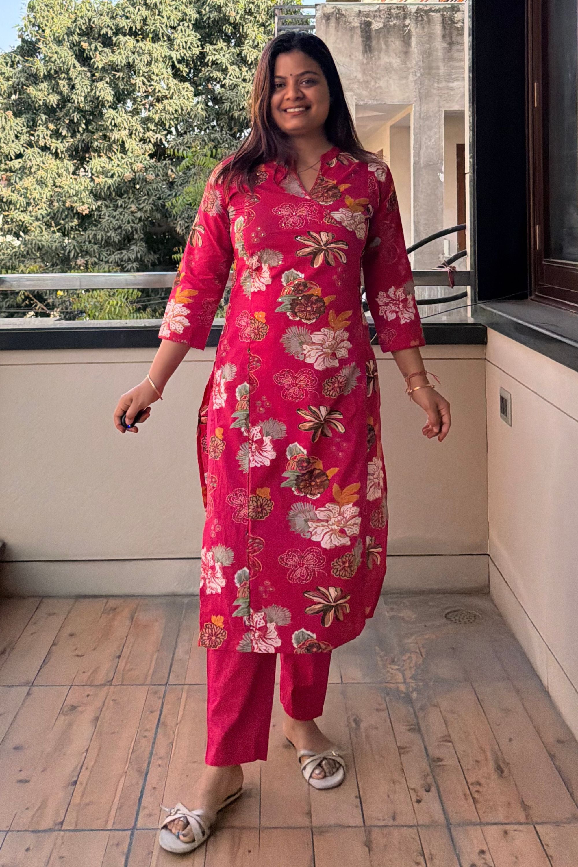 Kurti Pant Set