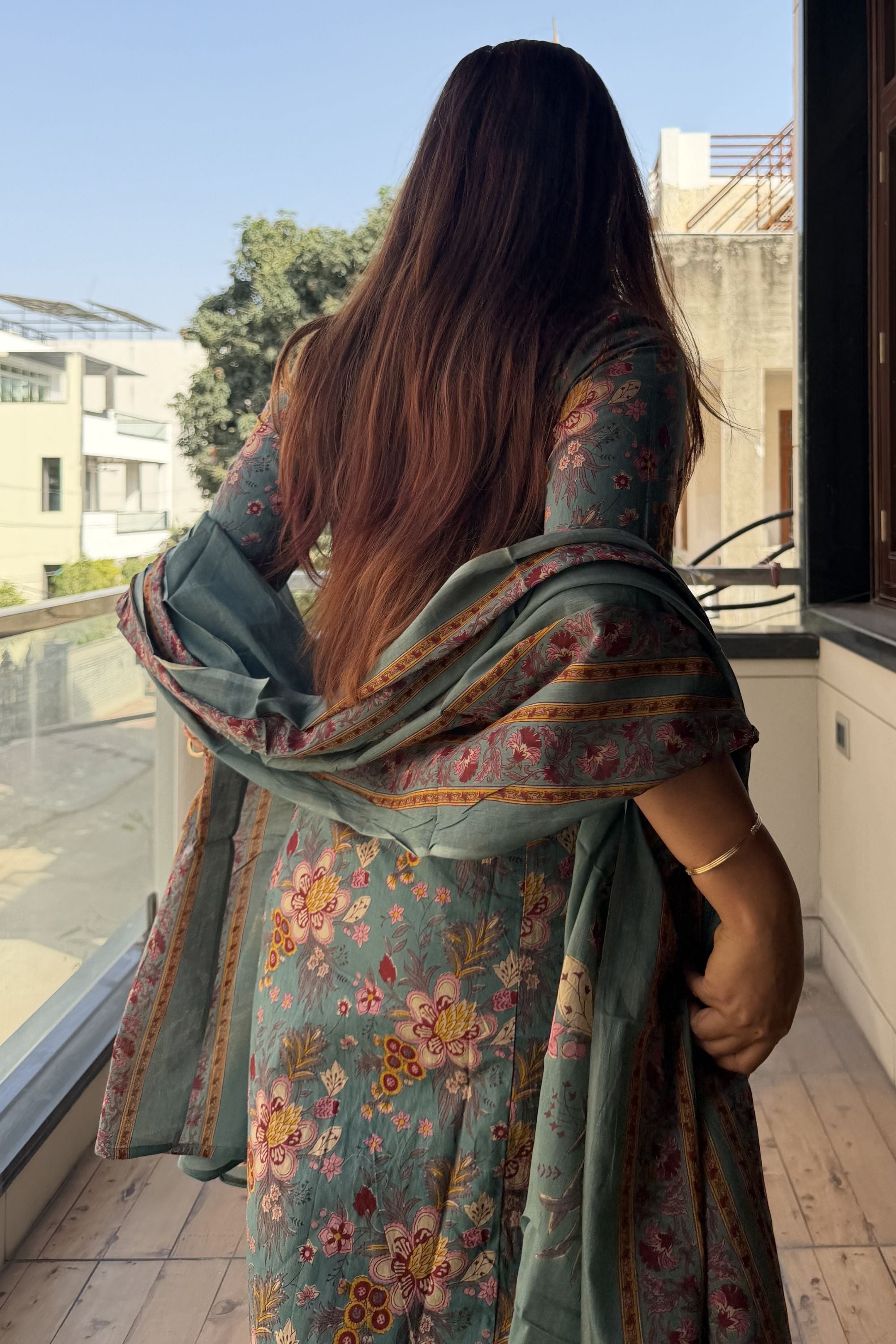 Dupatta Pant Set