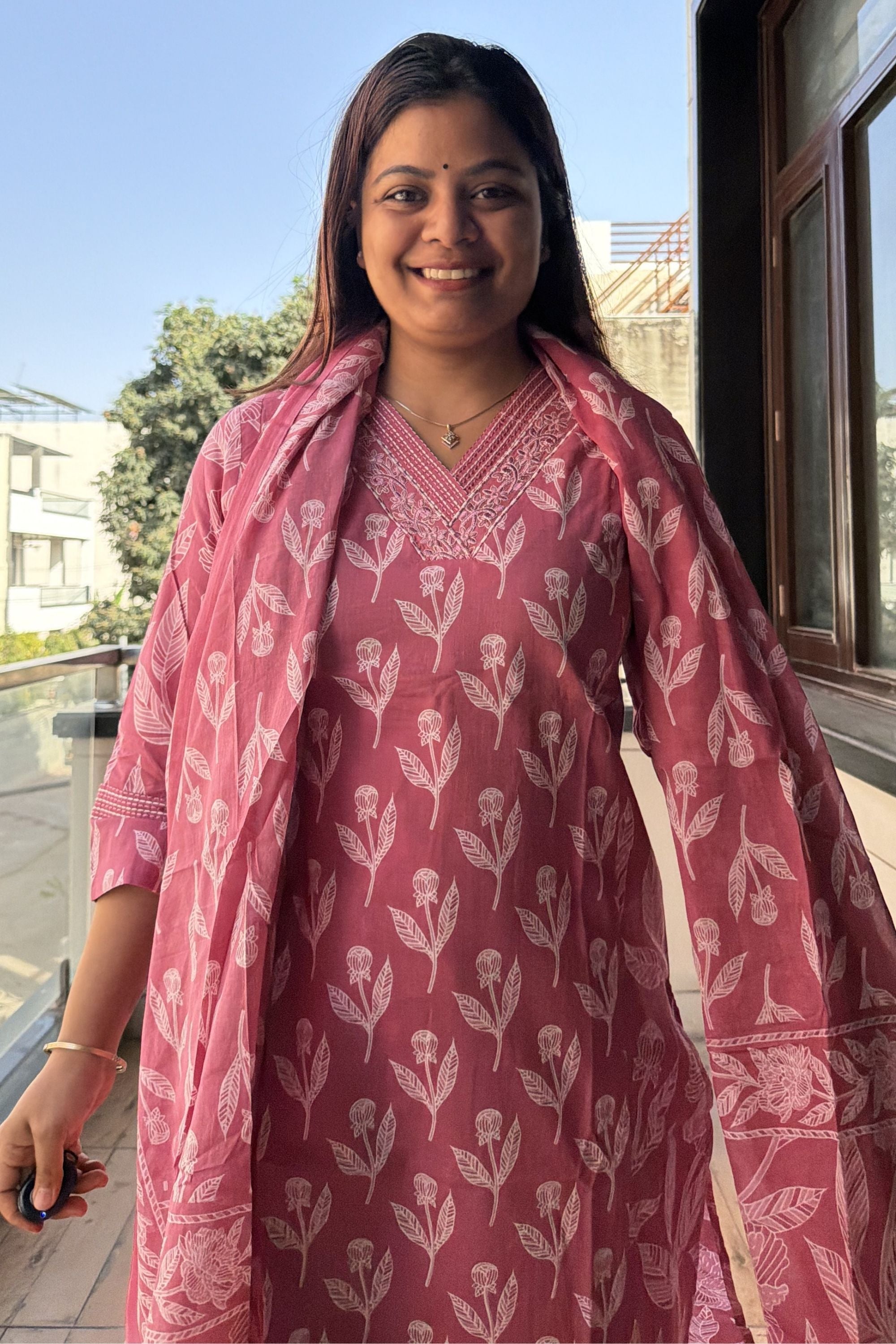 Dupatta Pant Set