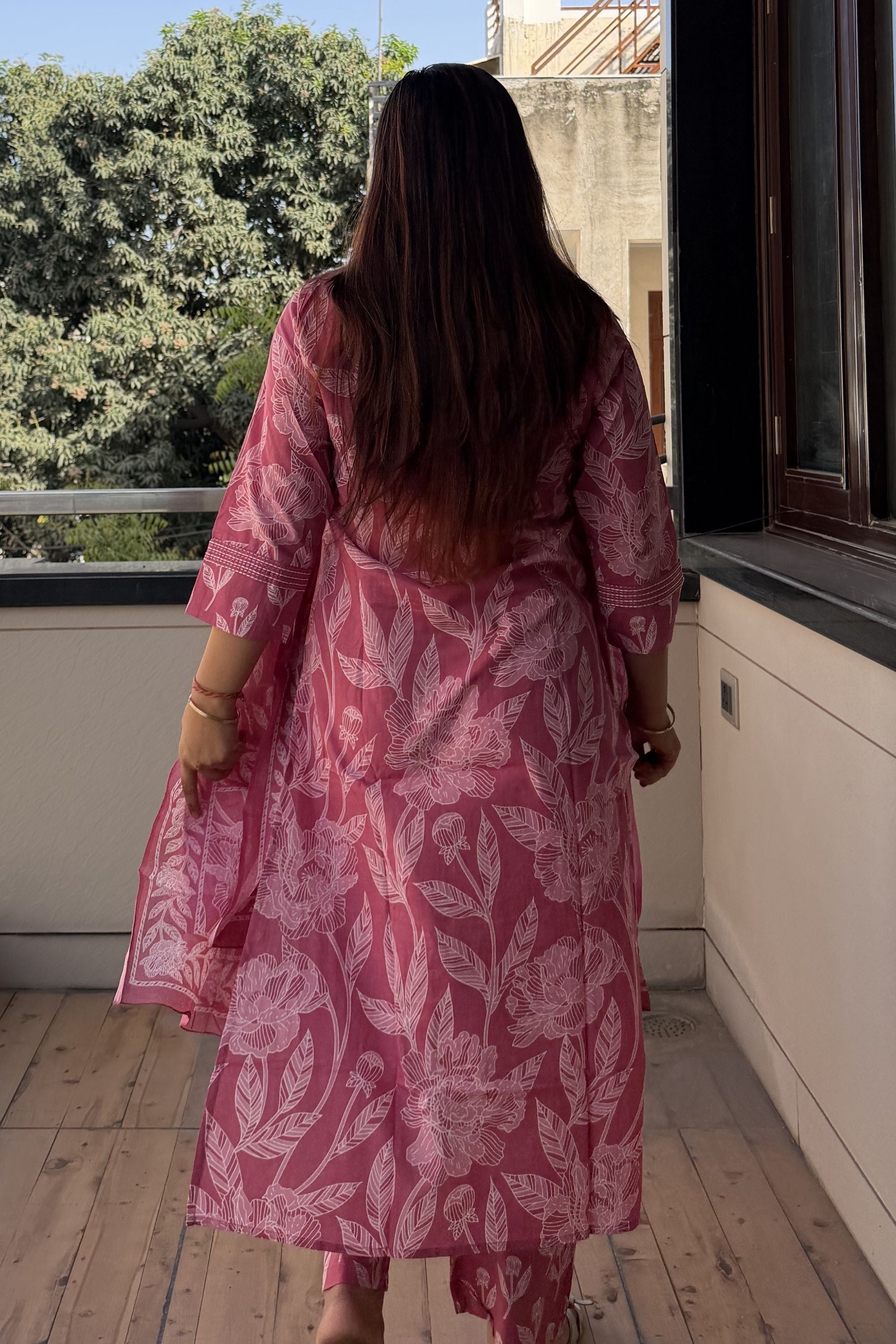 Dupatta Pant Set