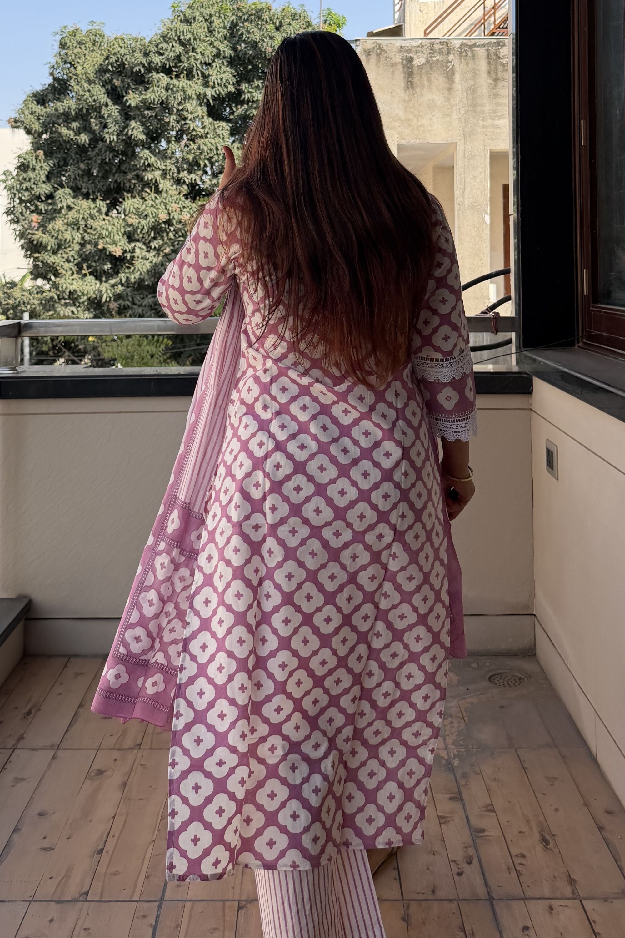 Dupatta Pant Set