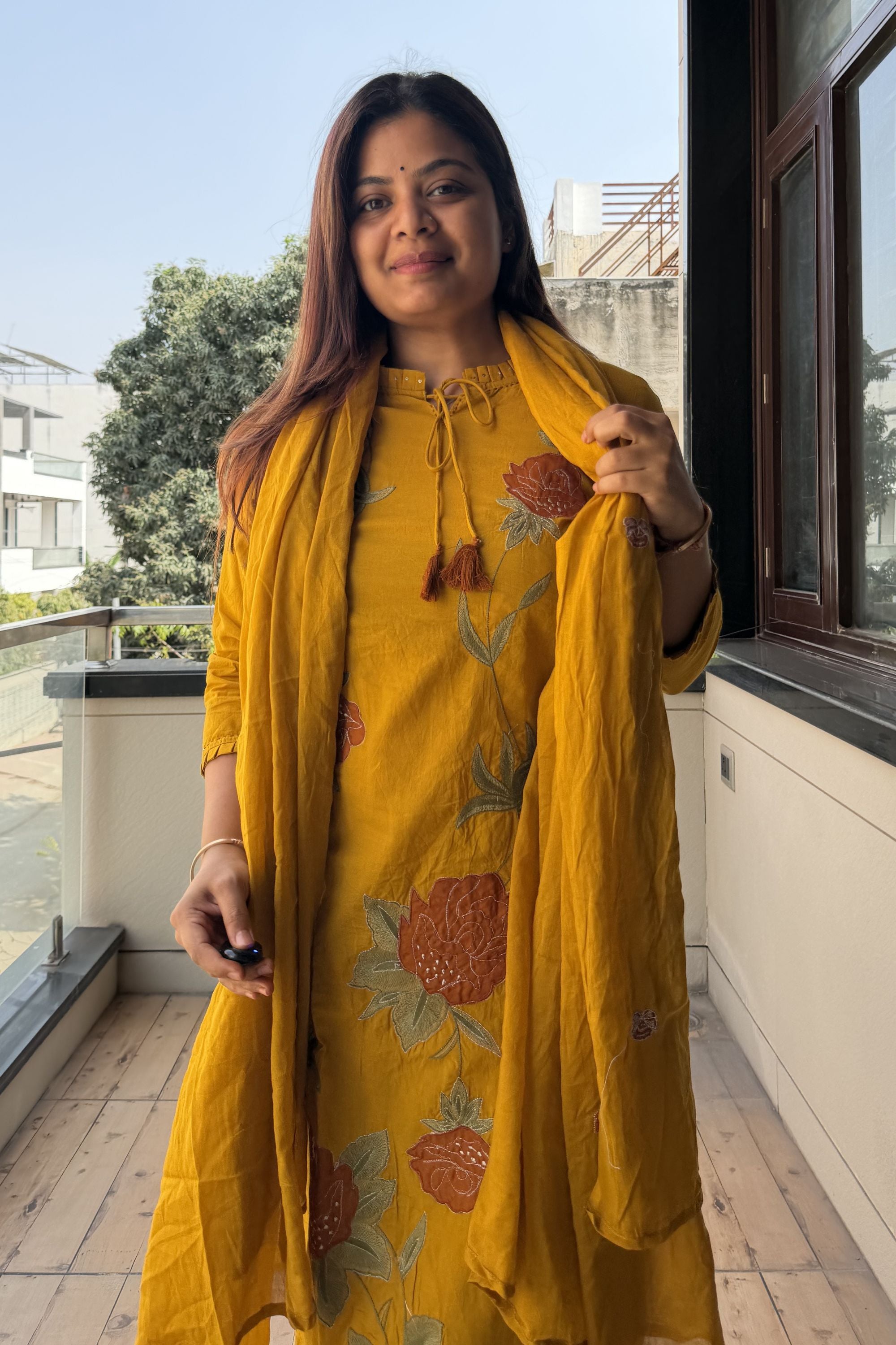 Dupatta Pant Set