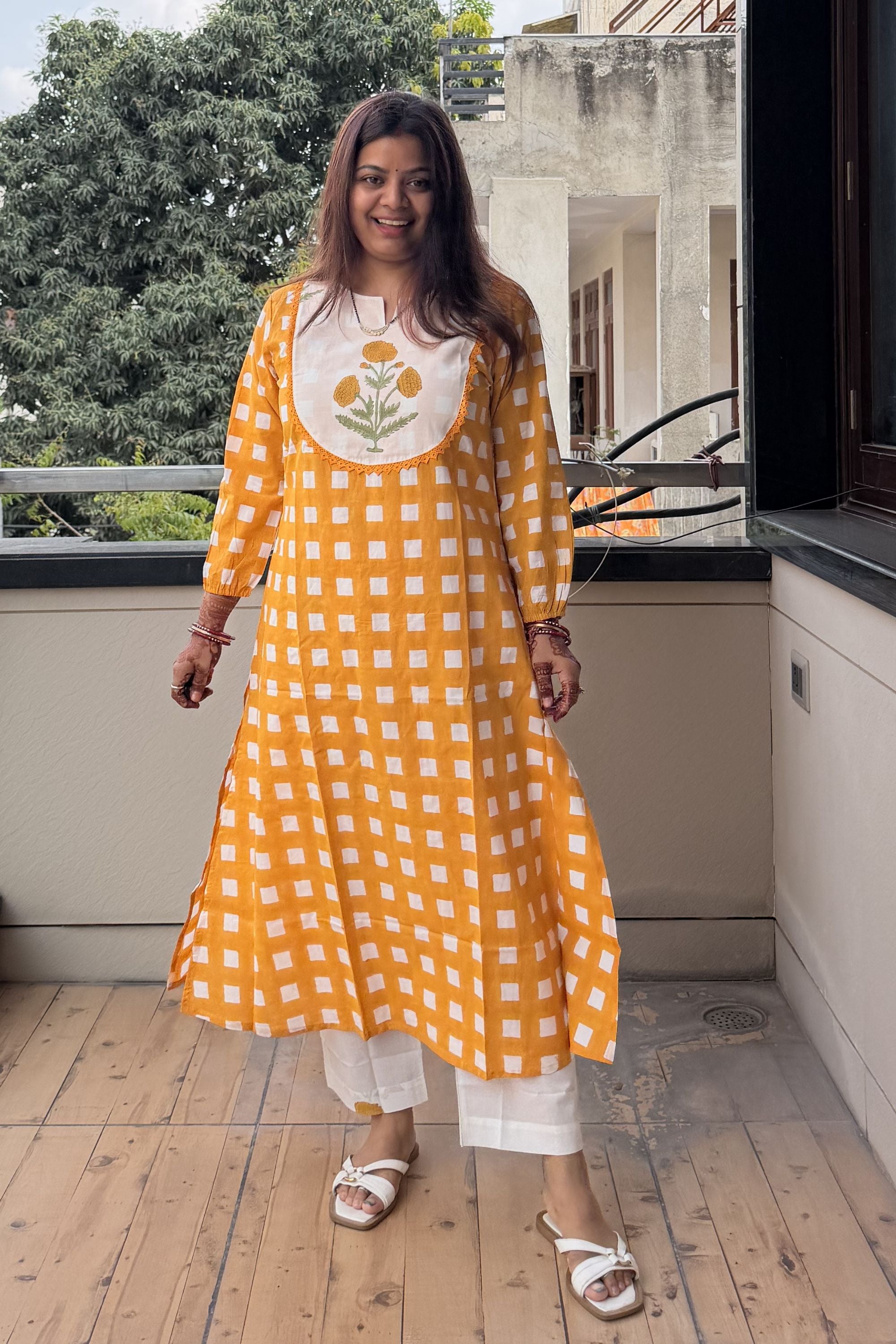 Kurti Pant Set