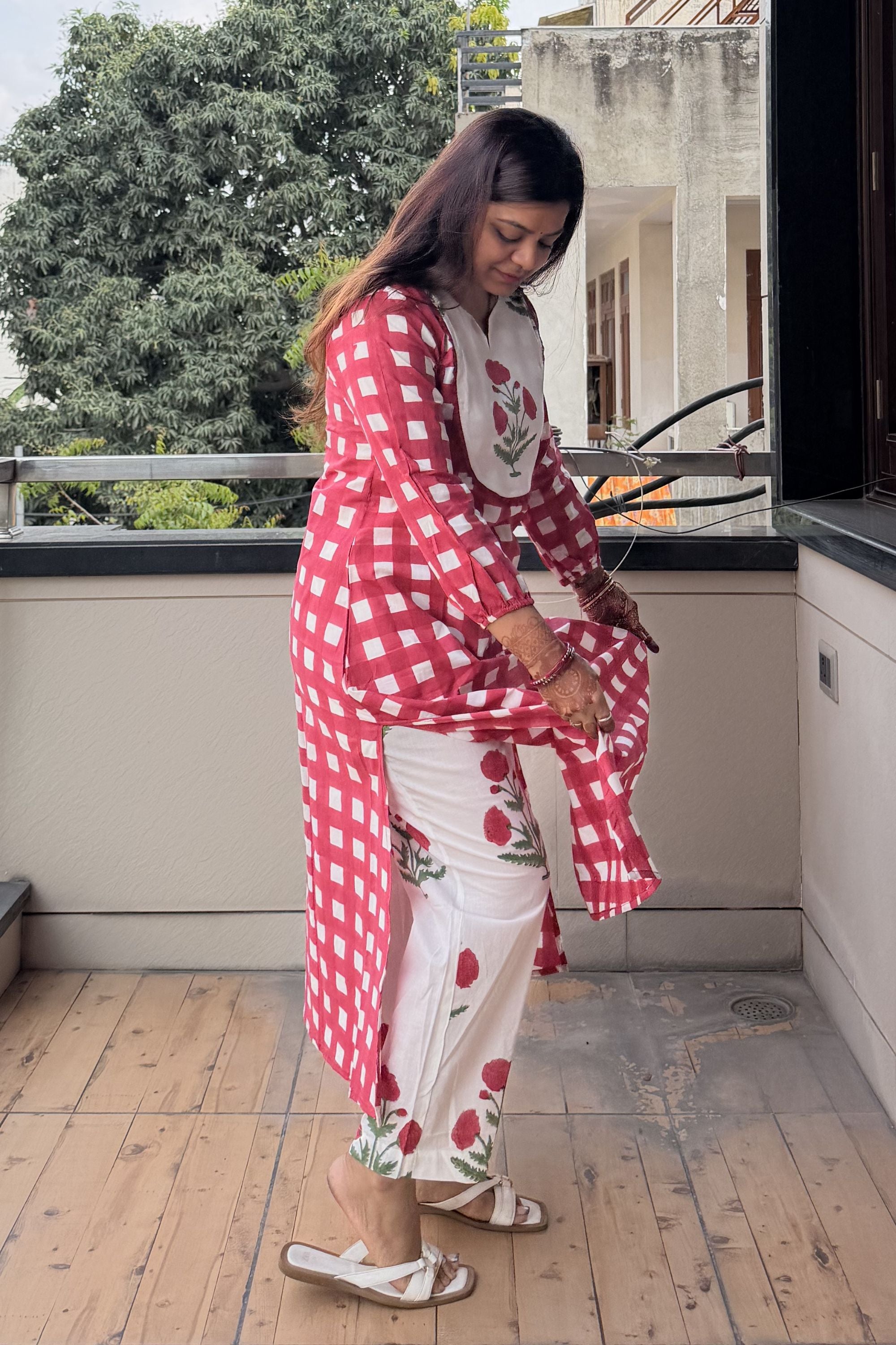 Kurti Pant Set