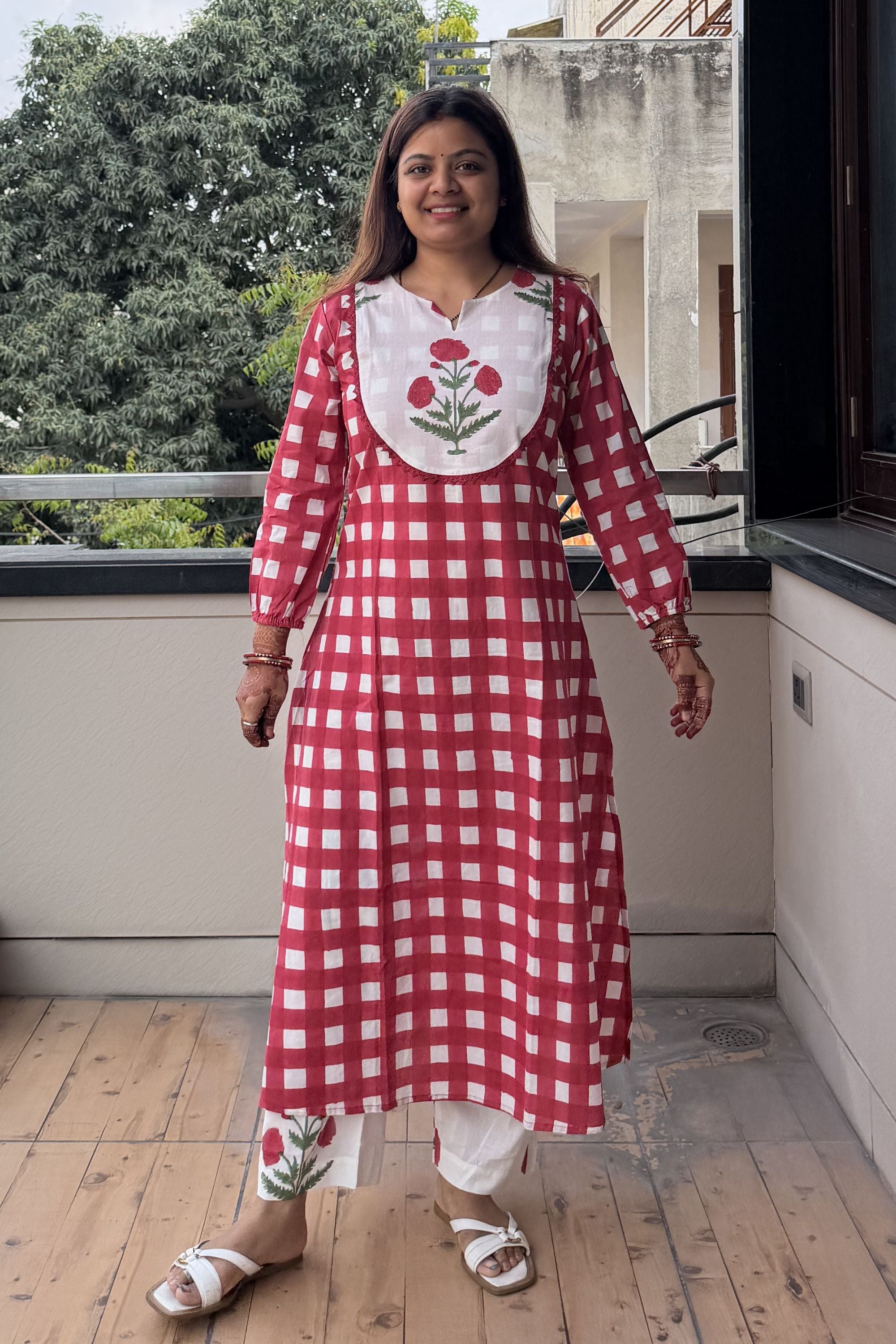 Kurti Pant Set