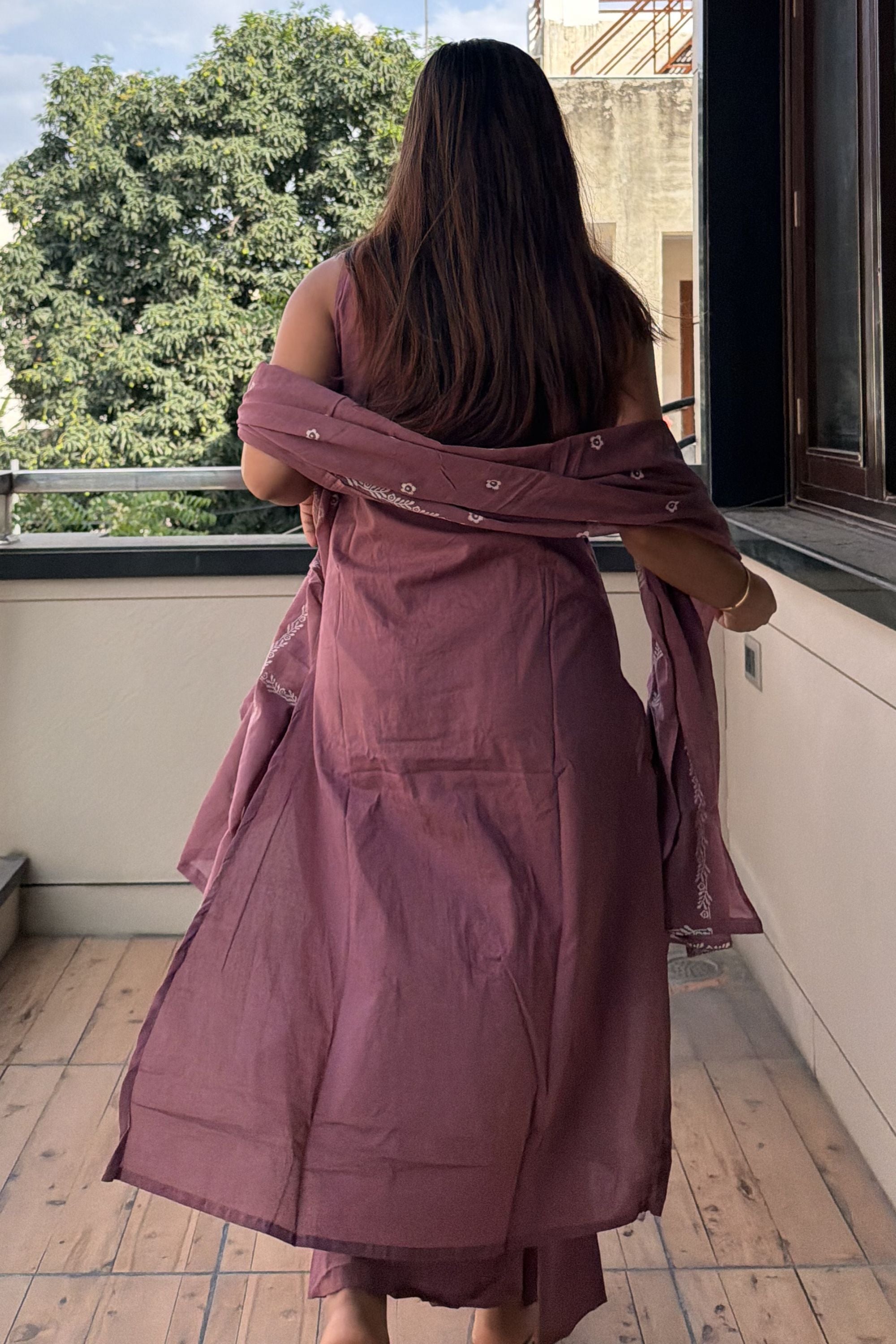 Dupatta Pant Set