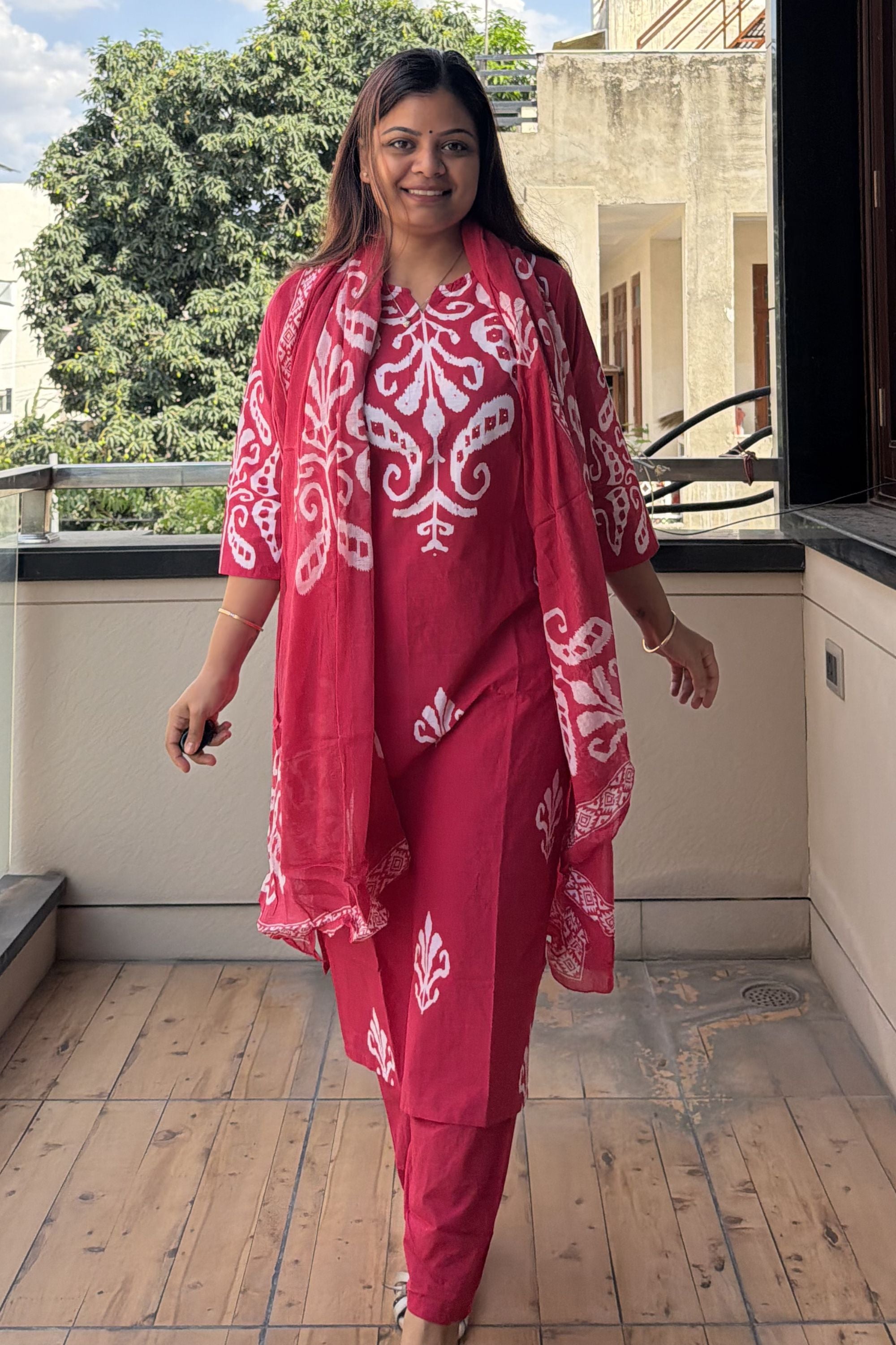 Dupatta Pant Set
