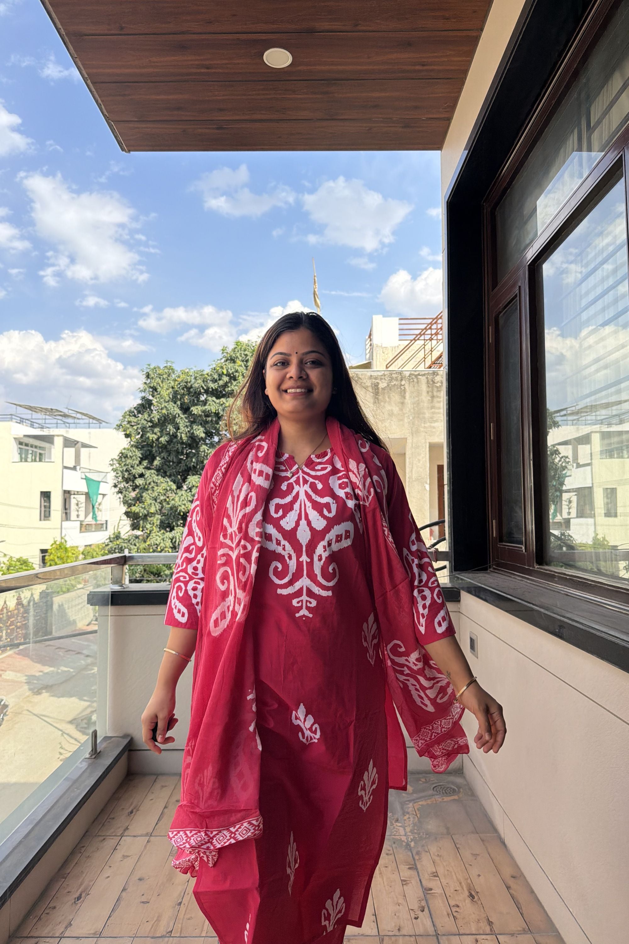 Dupatta Pant Set