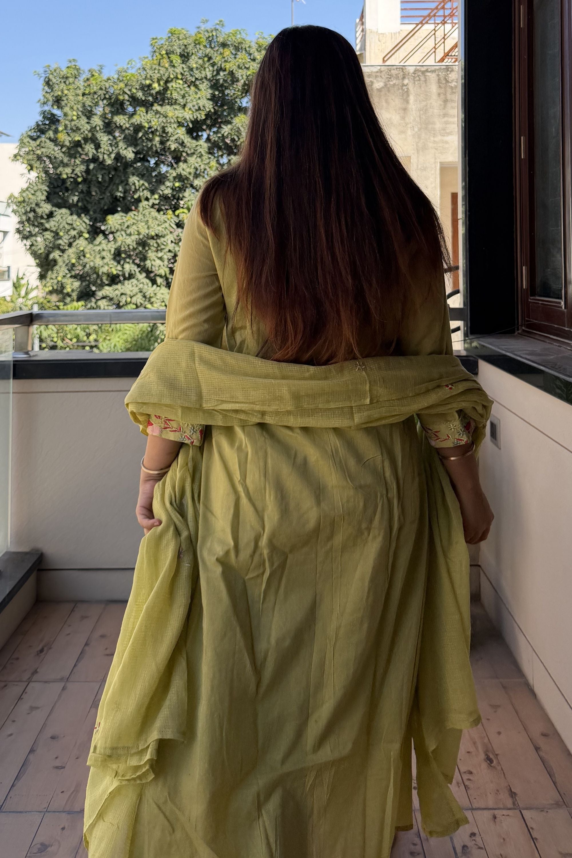 Dupatta Pant Set