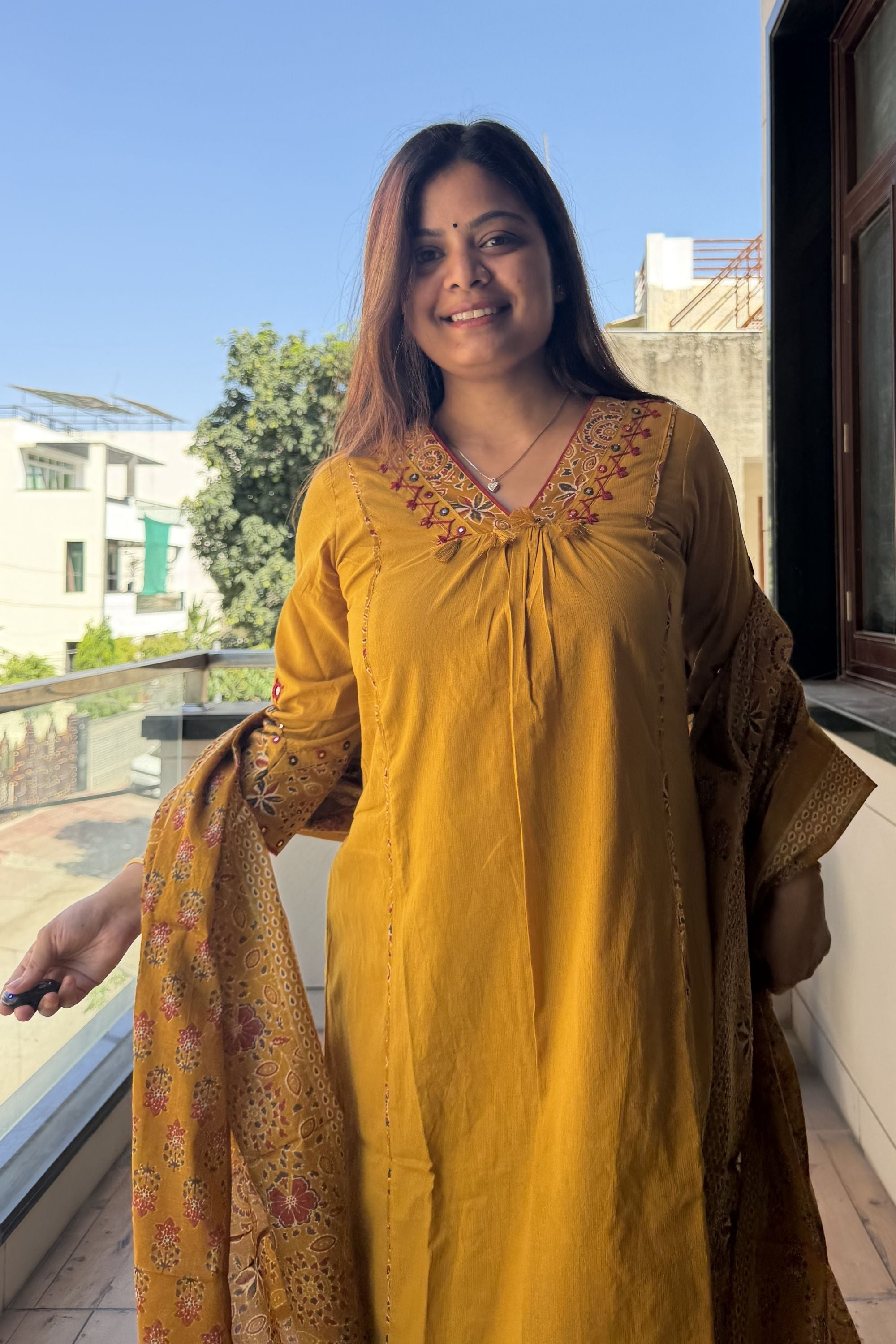 Dupatta Pant Set