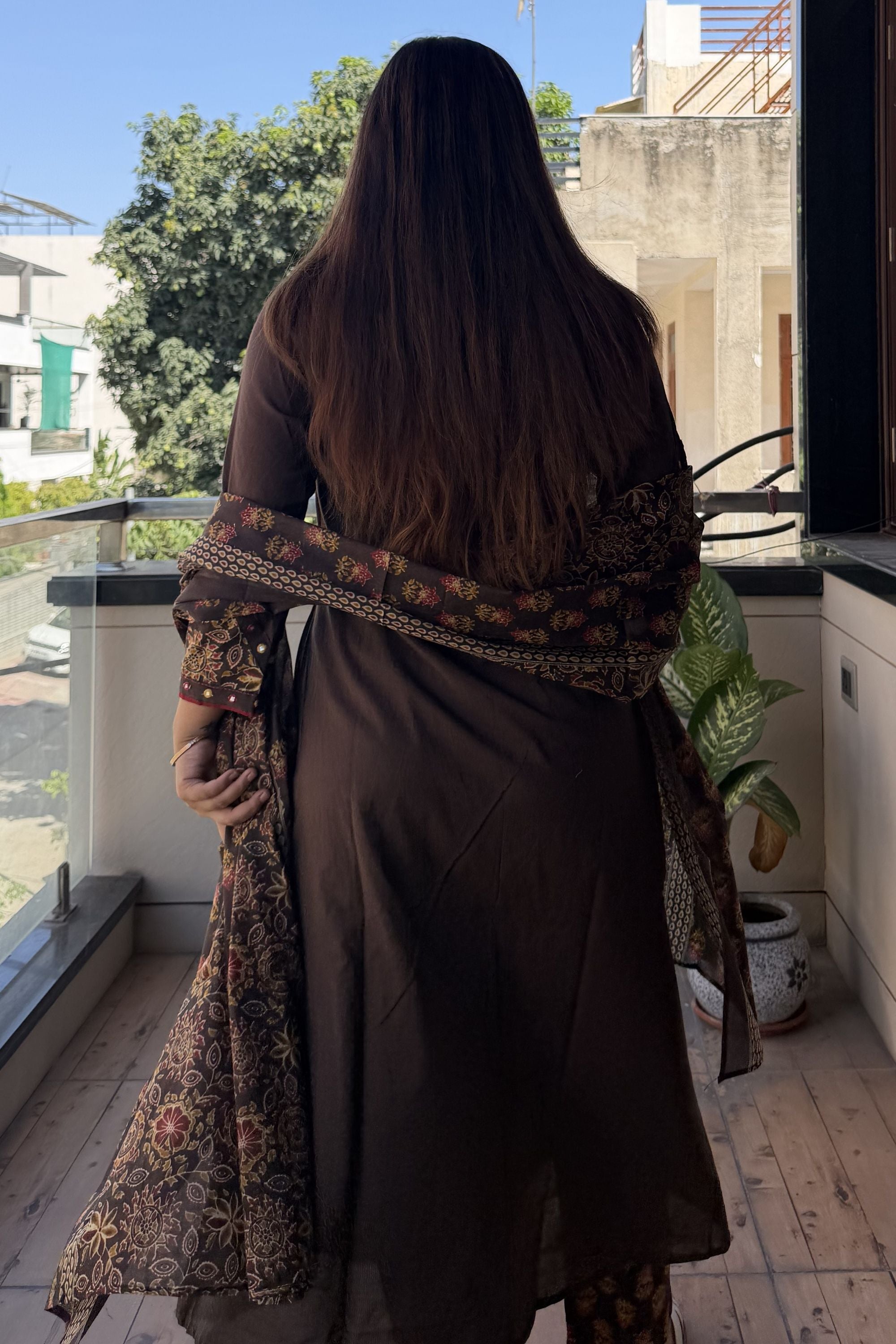 Dupatta Pant Set