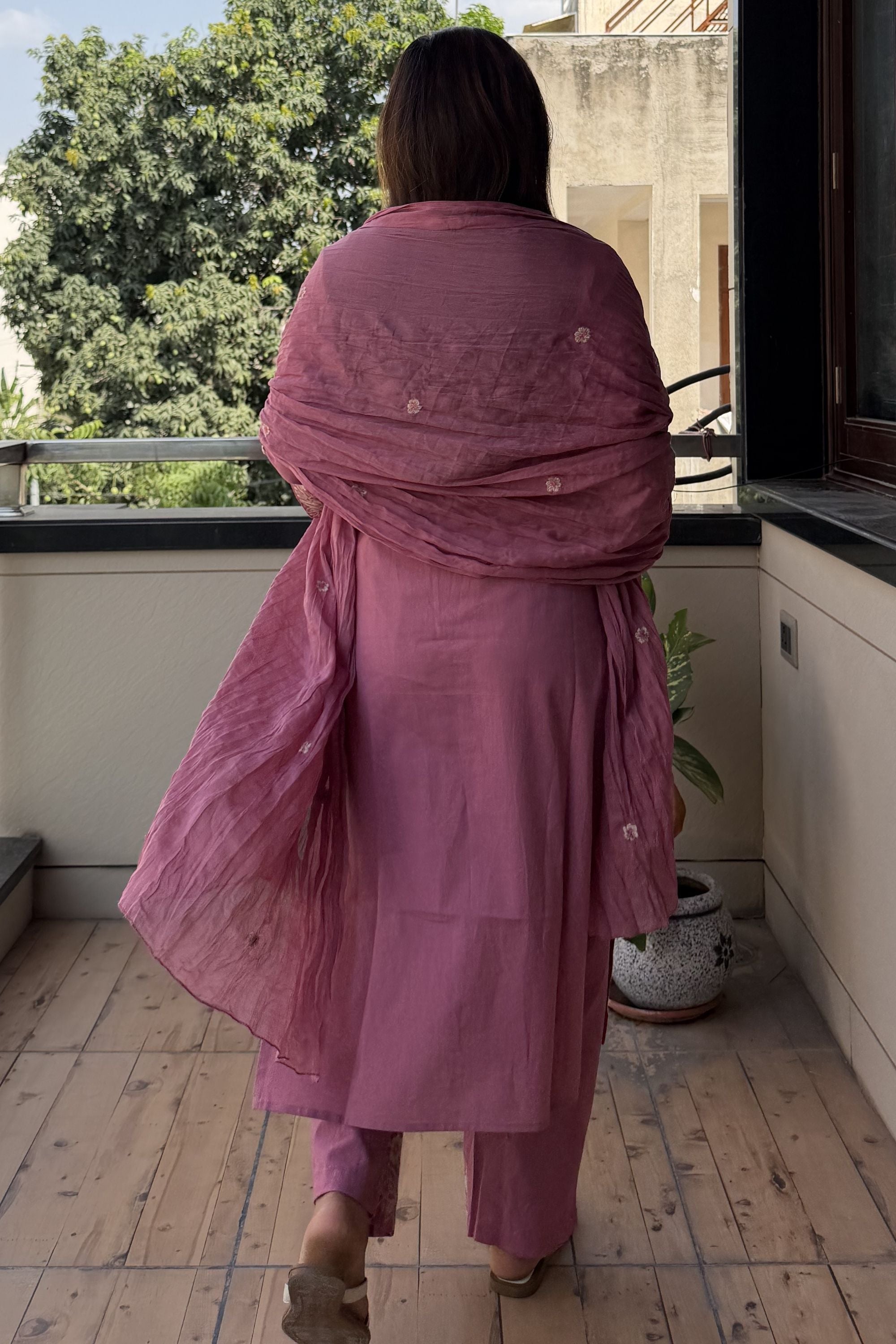 Dupatta Pant Set