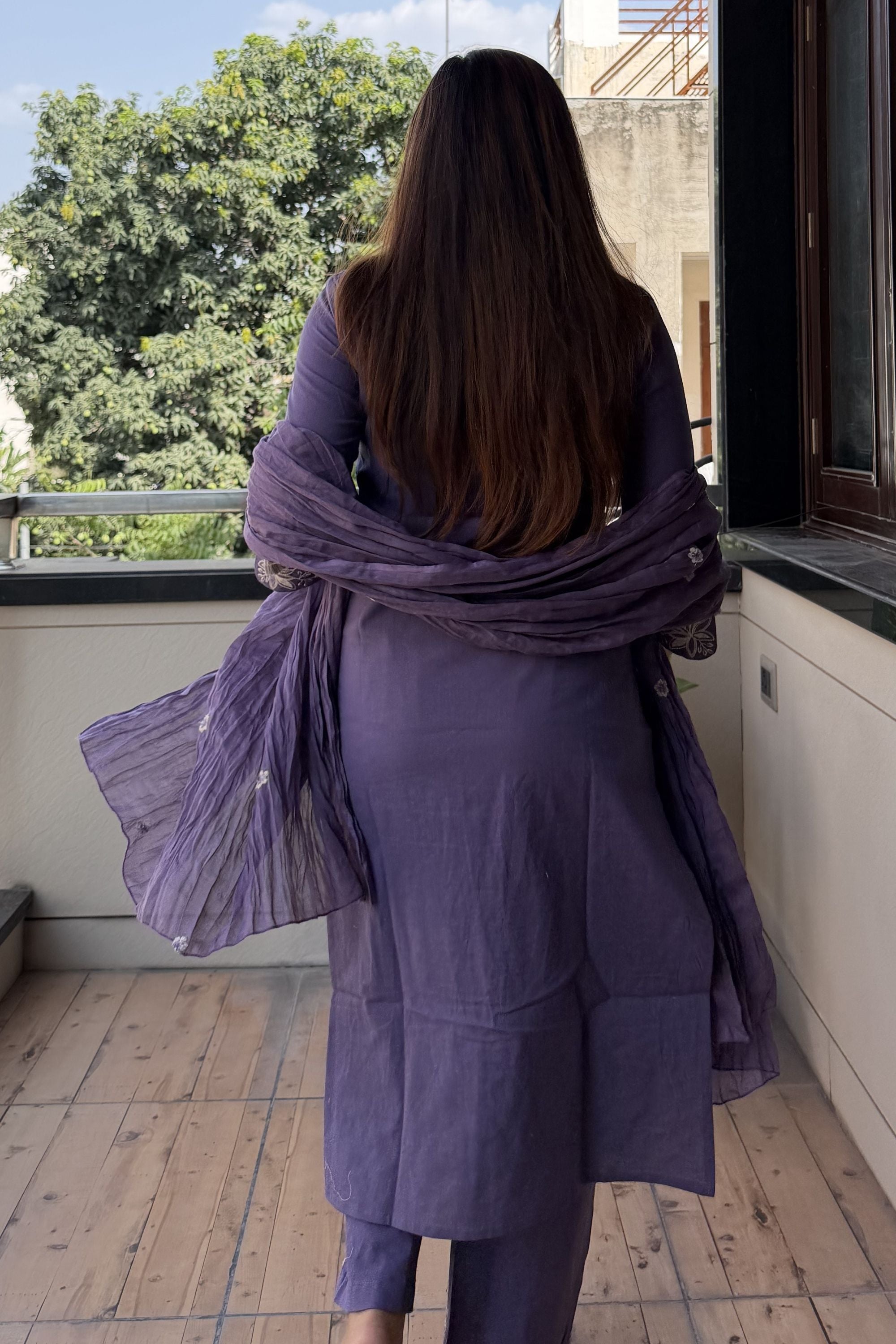 Dupatta Pant Set