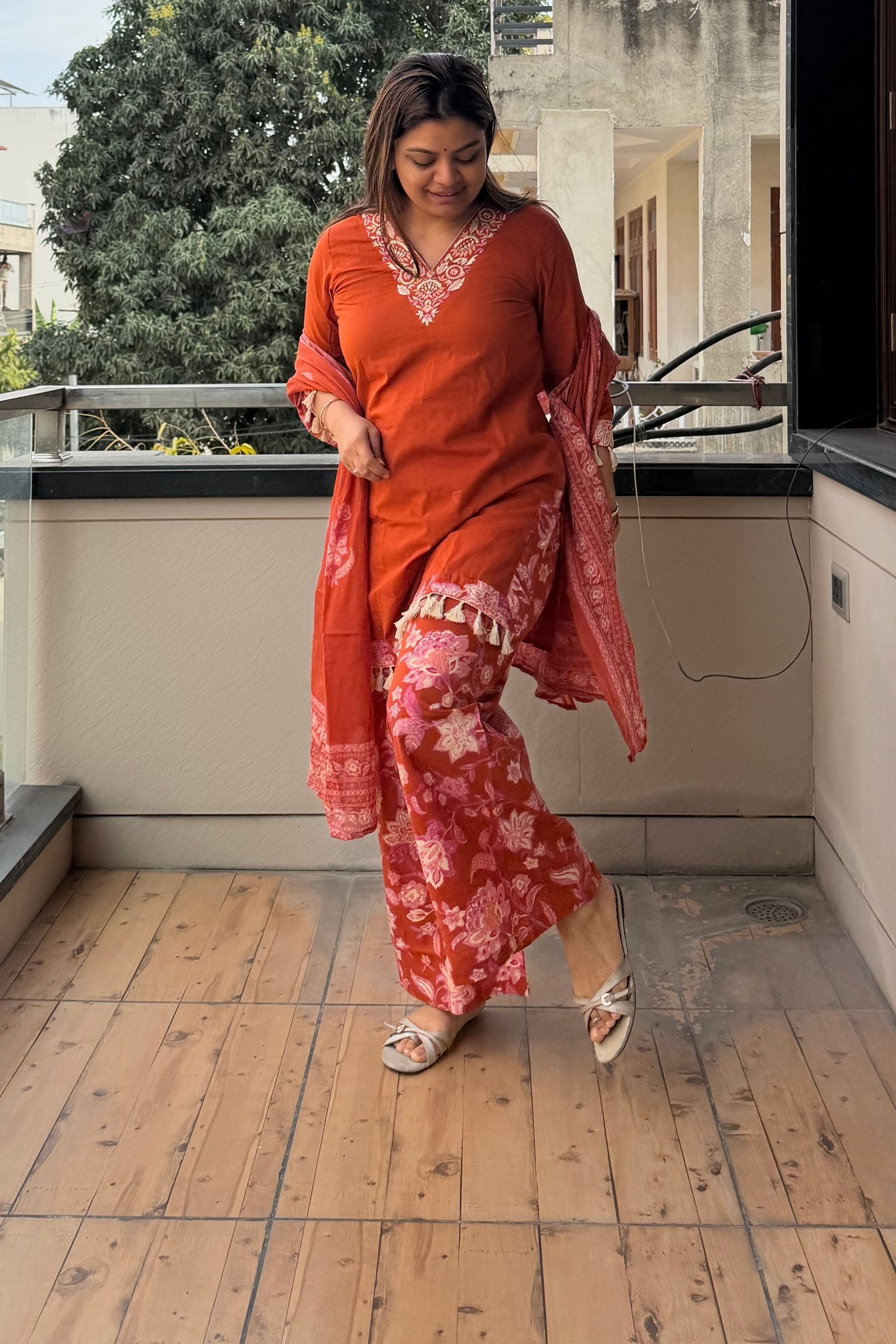 Pallazo kurta set