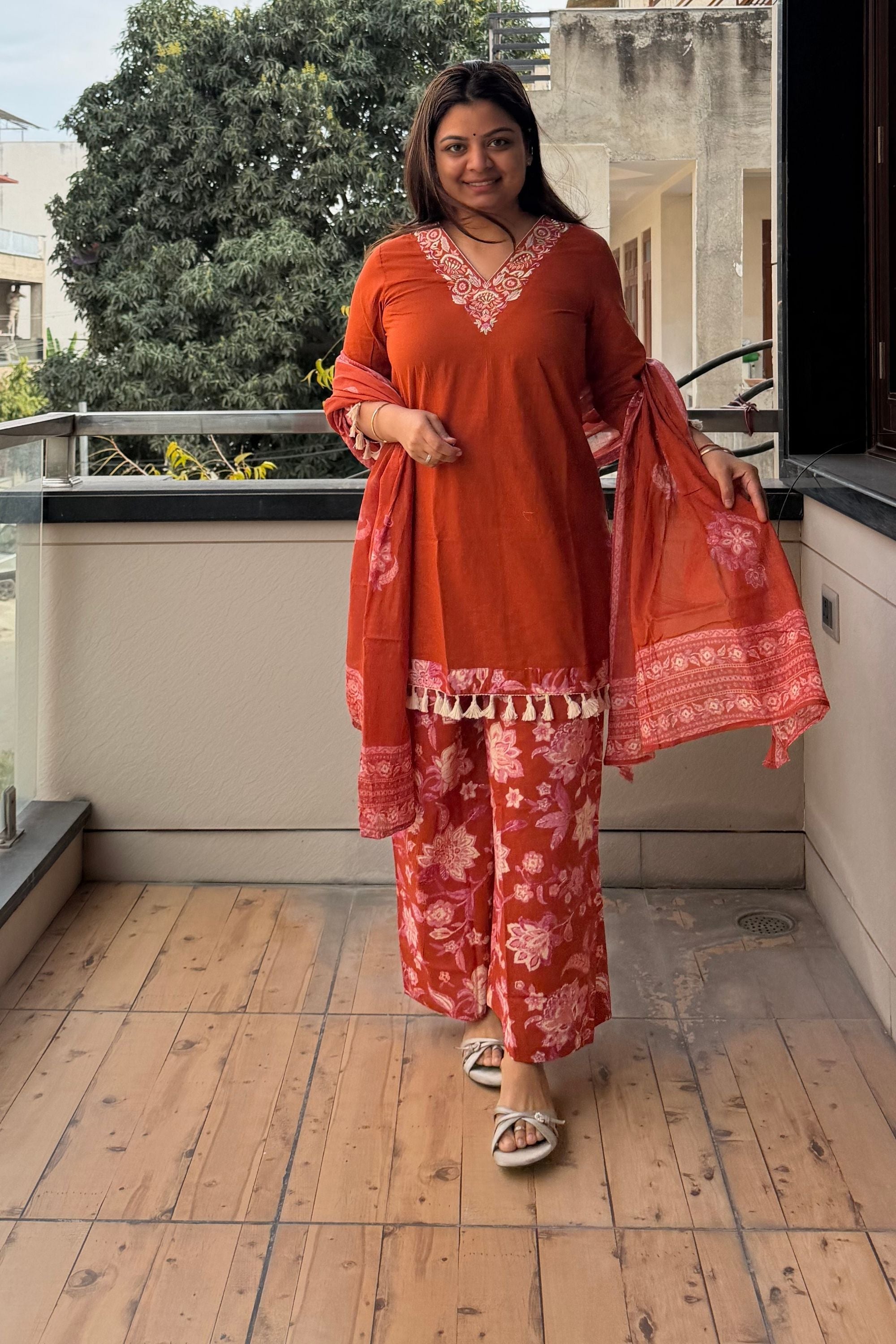 Pallazo kurta set