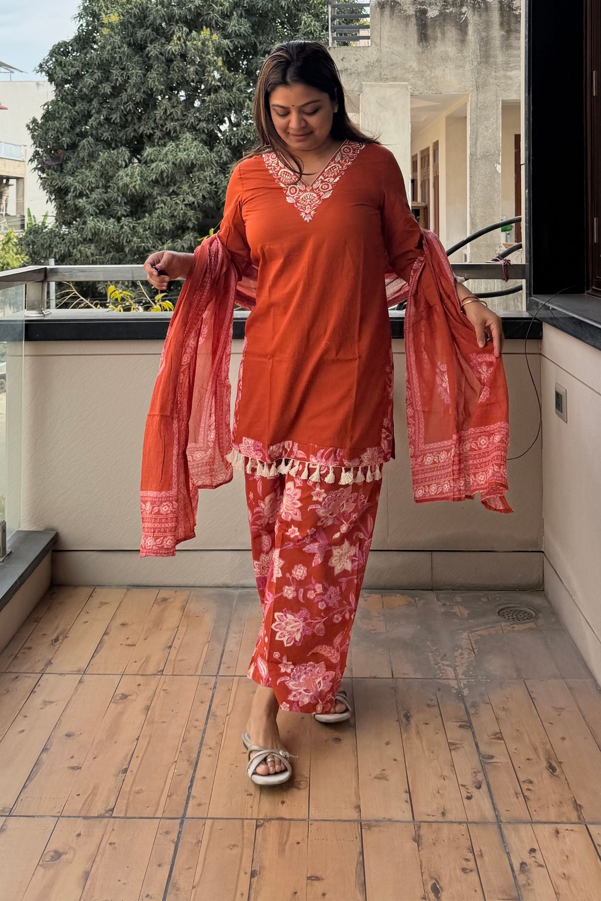 Pallazo kurta set