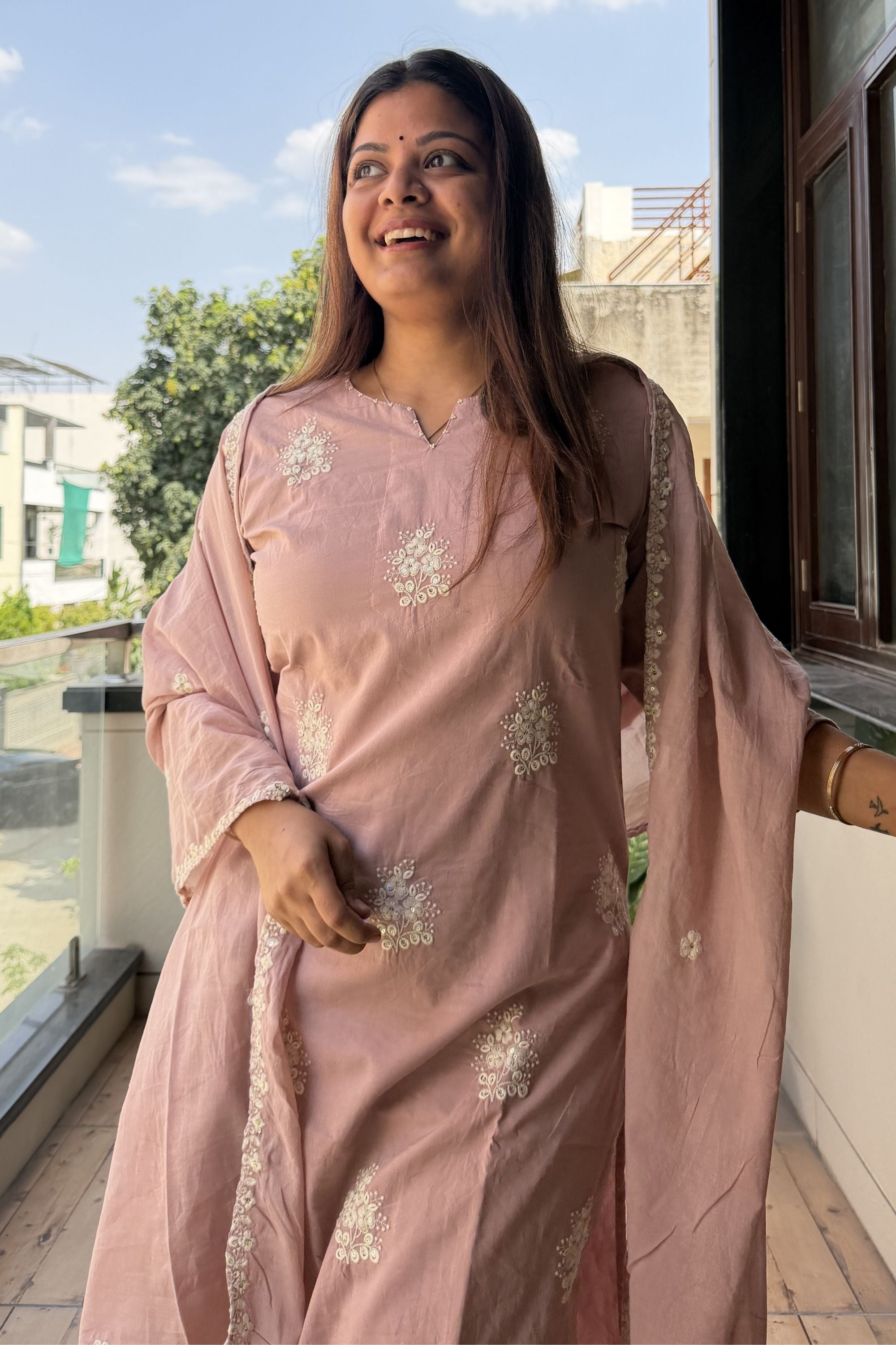 Dupatta Pant Set
