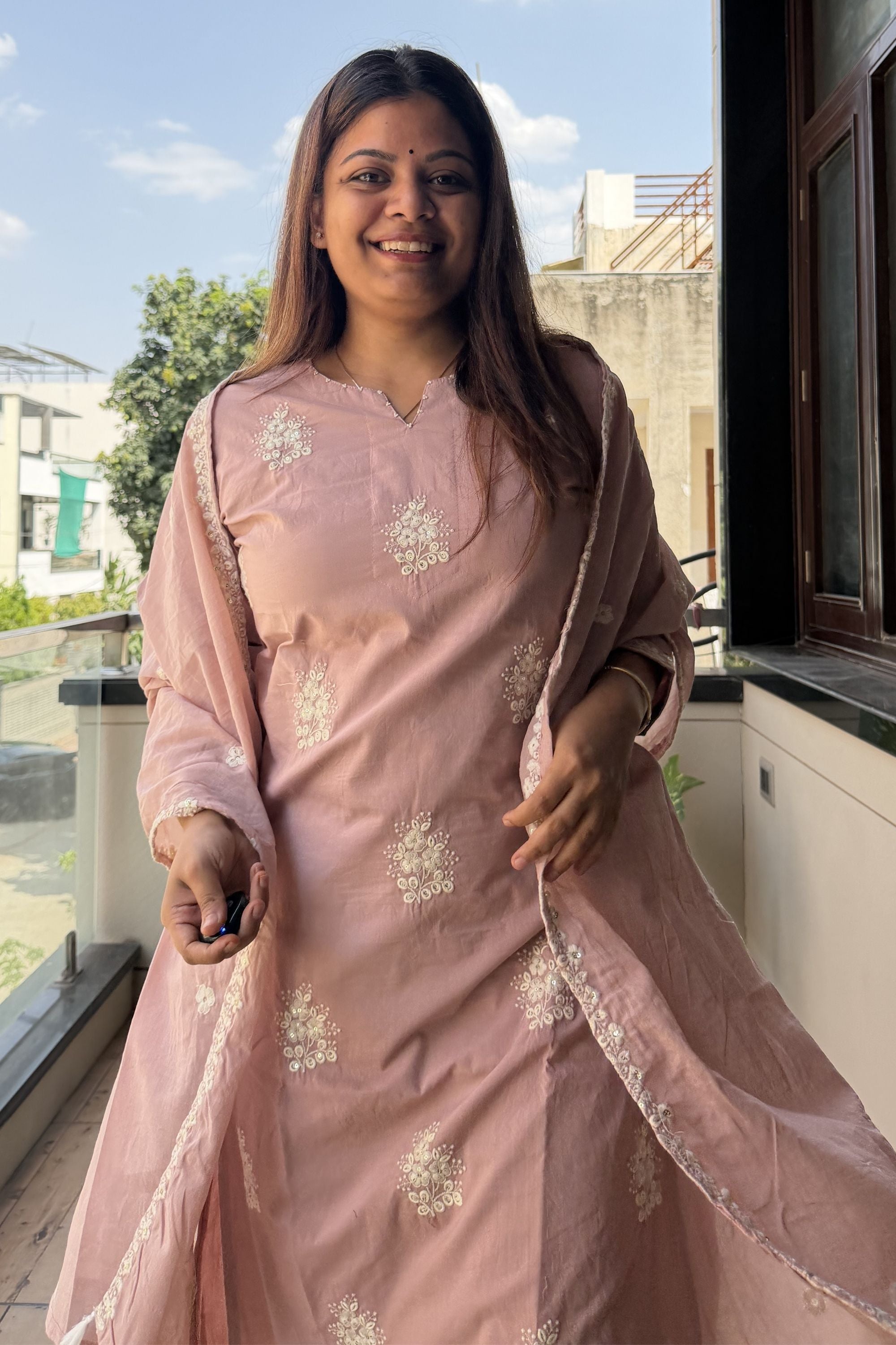 Dupatta Pant Set