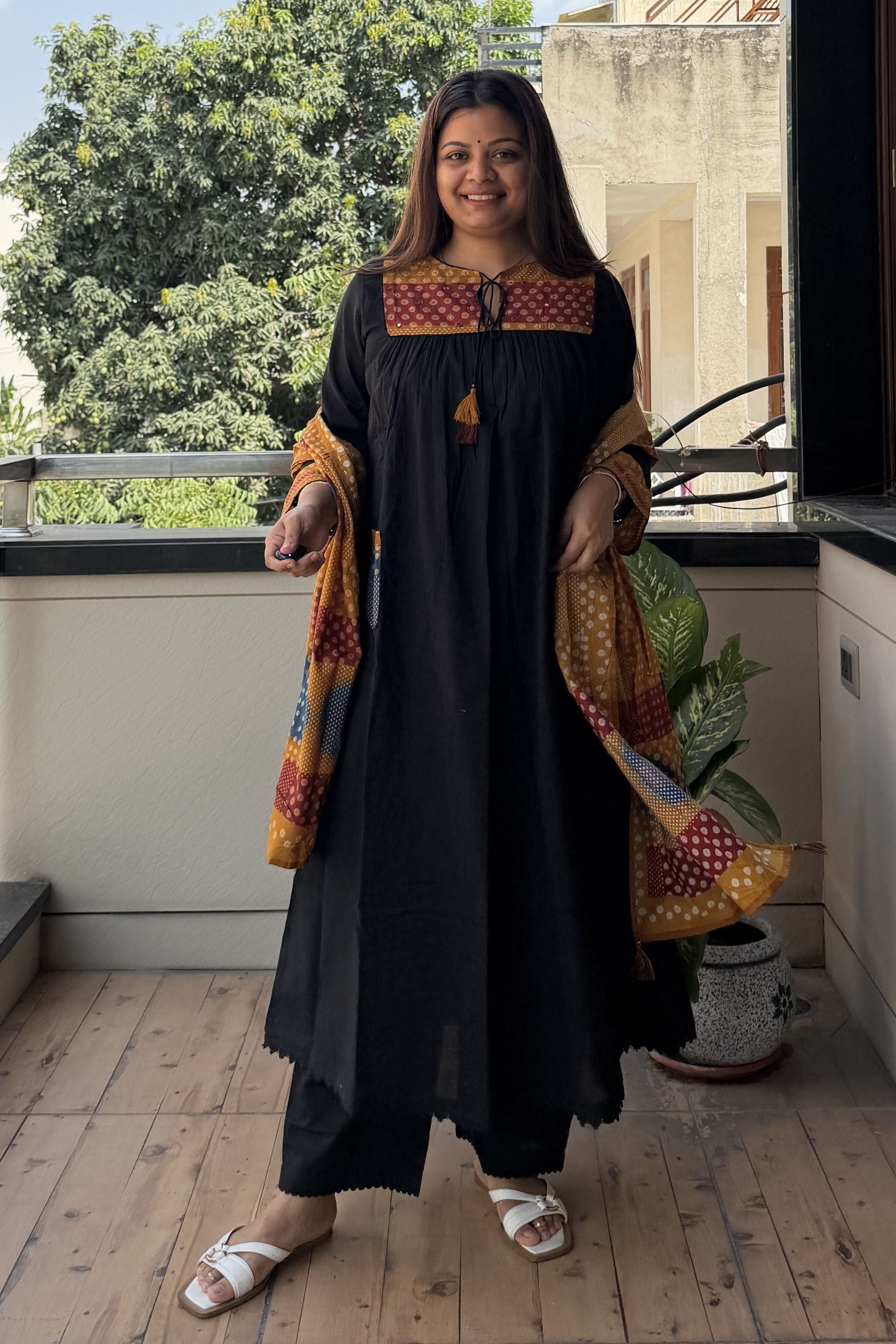 Dupatta Pant Set