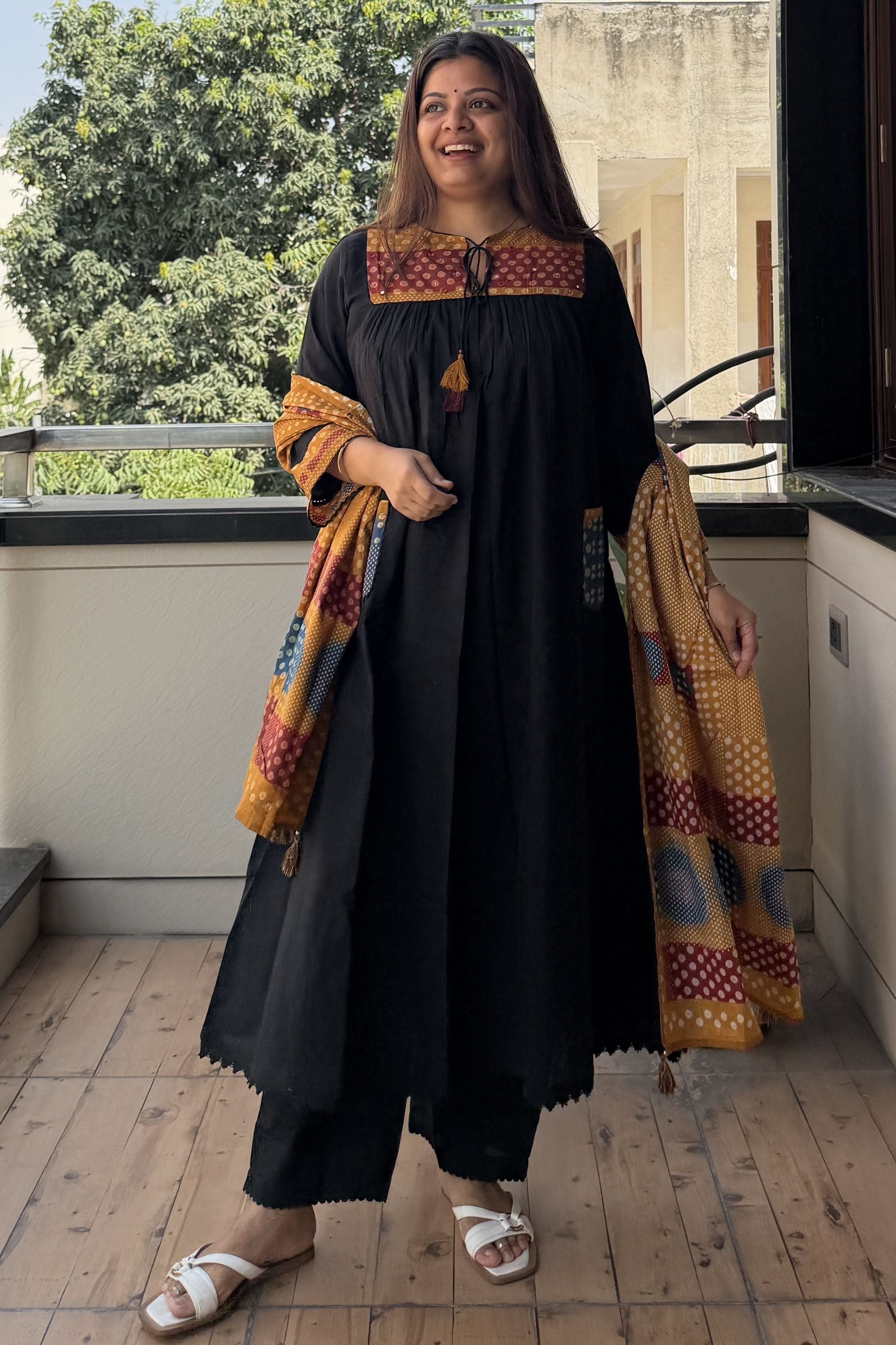 Dupatta Pant Set