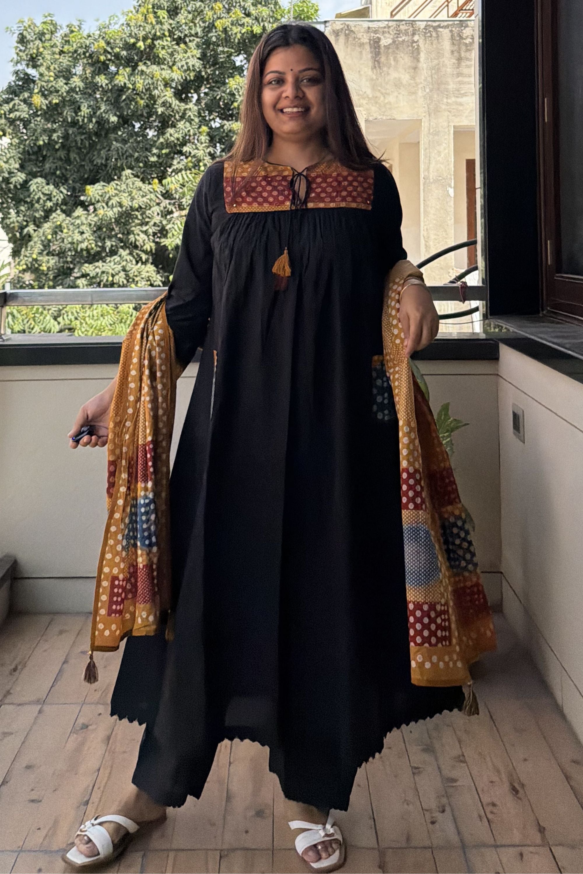 Dupatta Pant Set