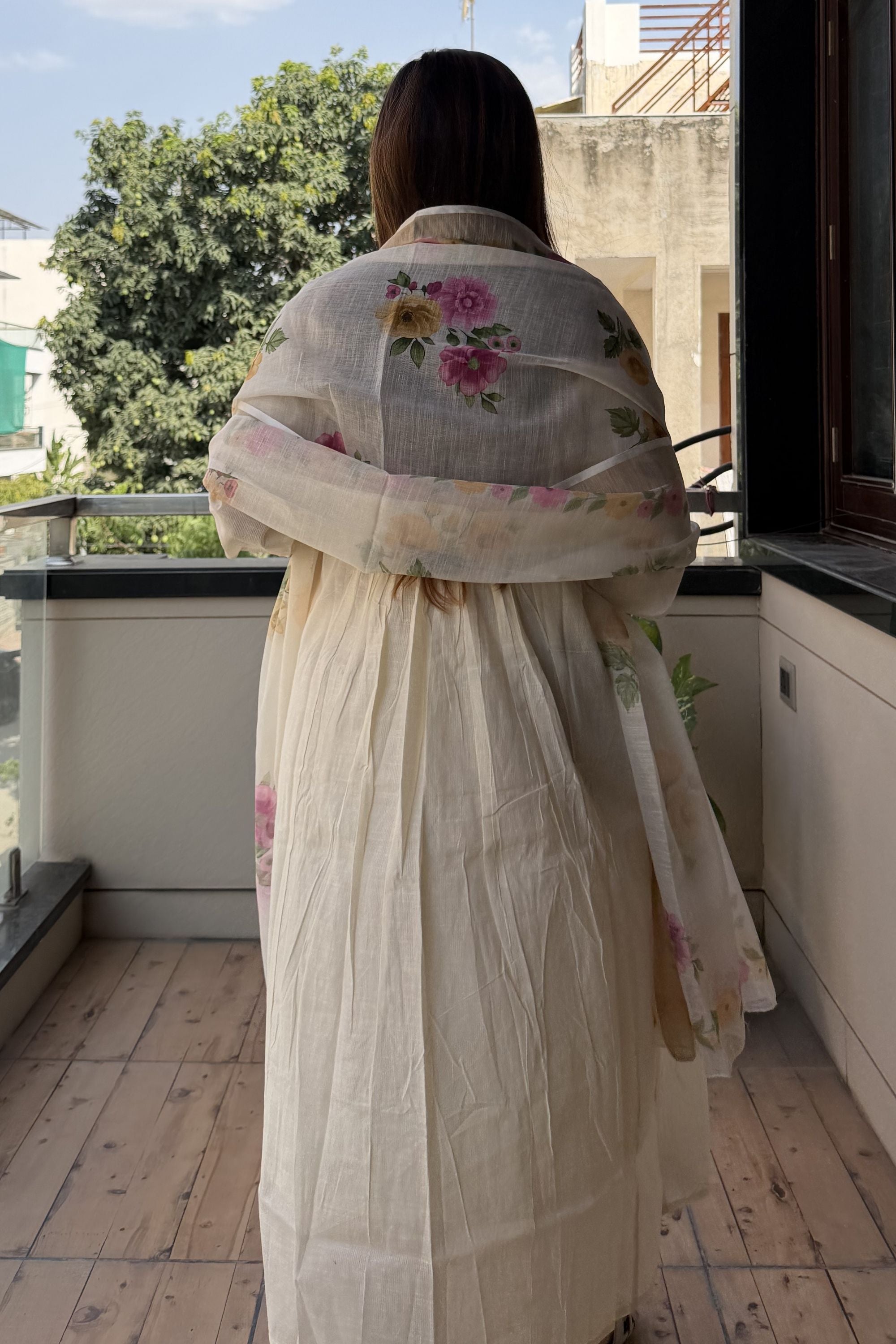 Dupatta Pant Set
