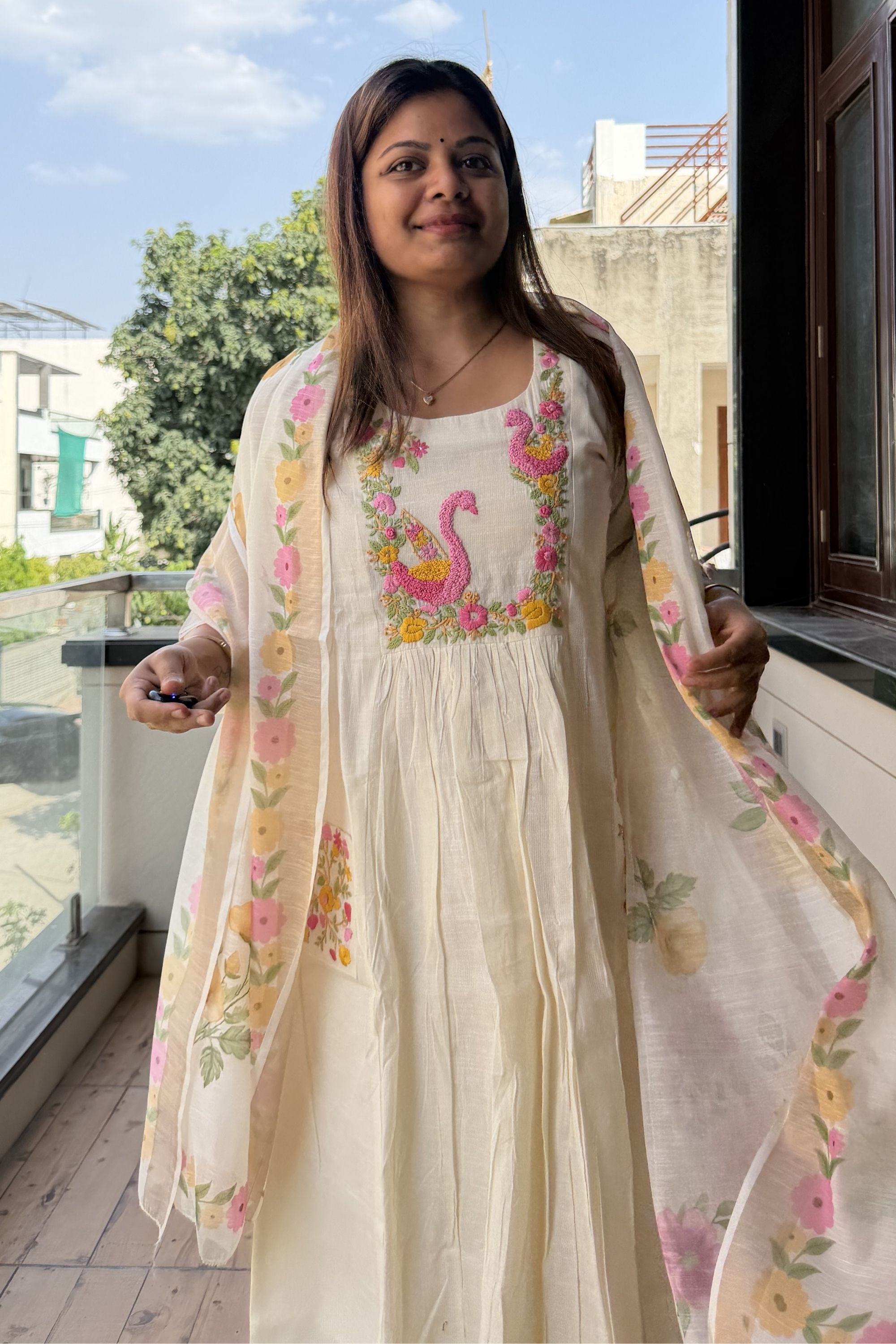 Dupatta Pant Set