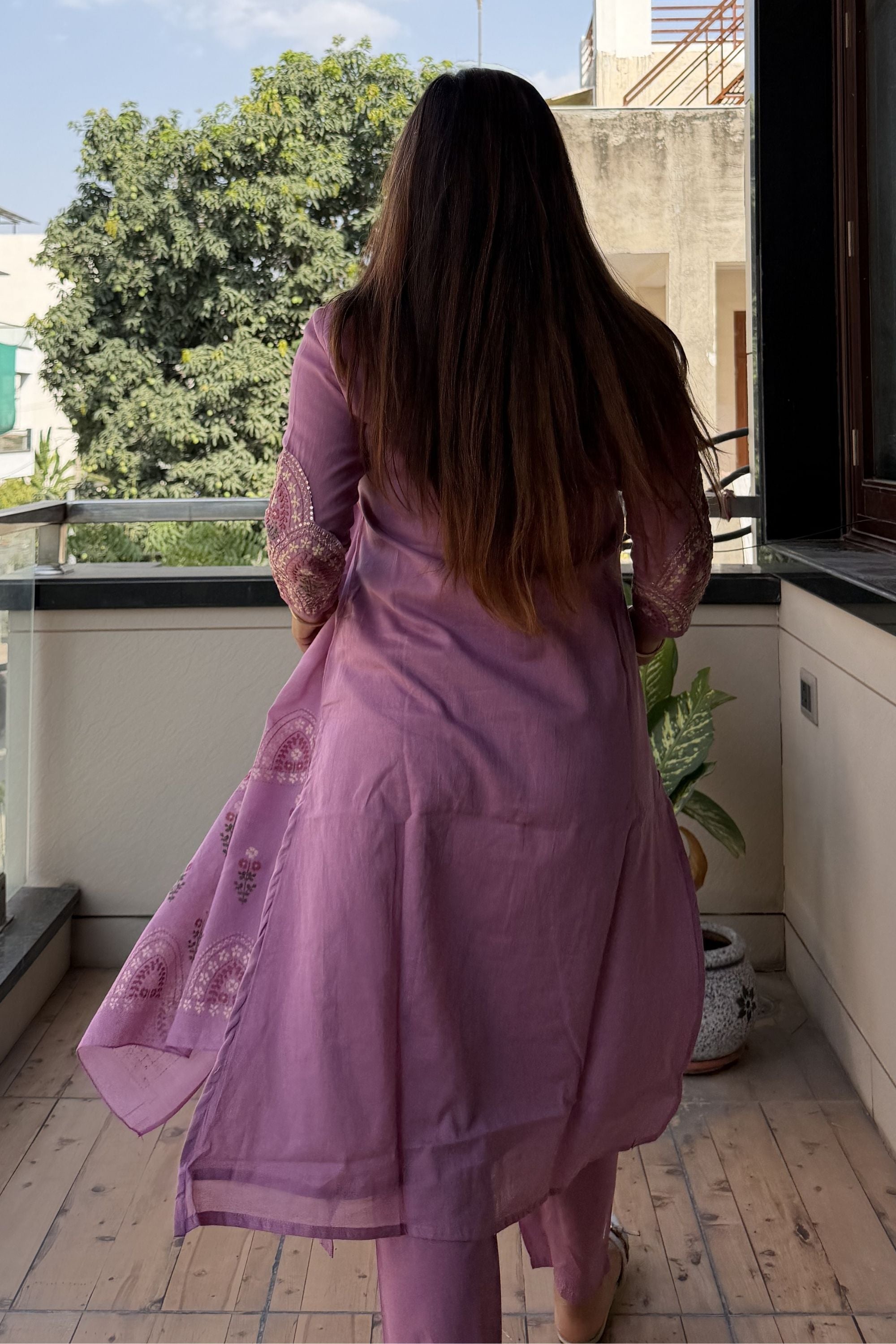 Dupatta Pant Set