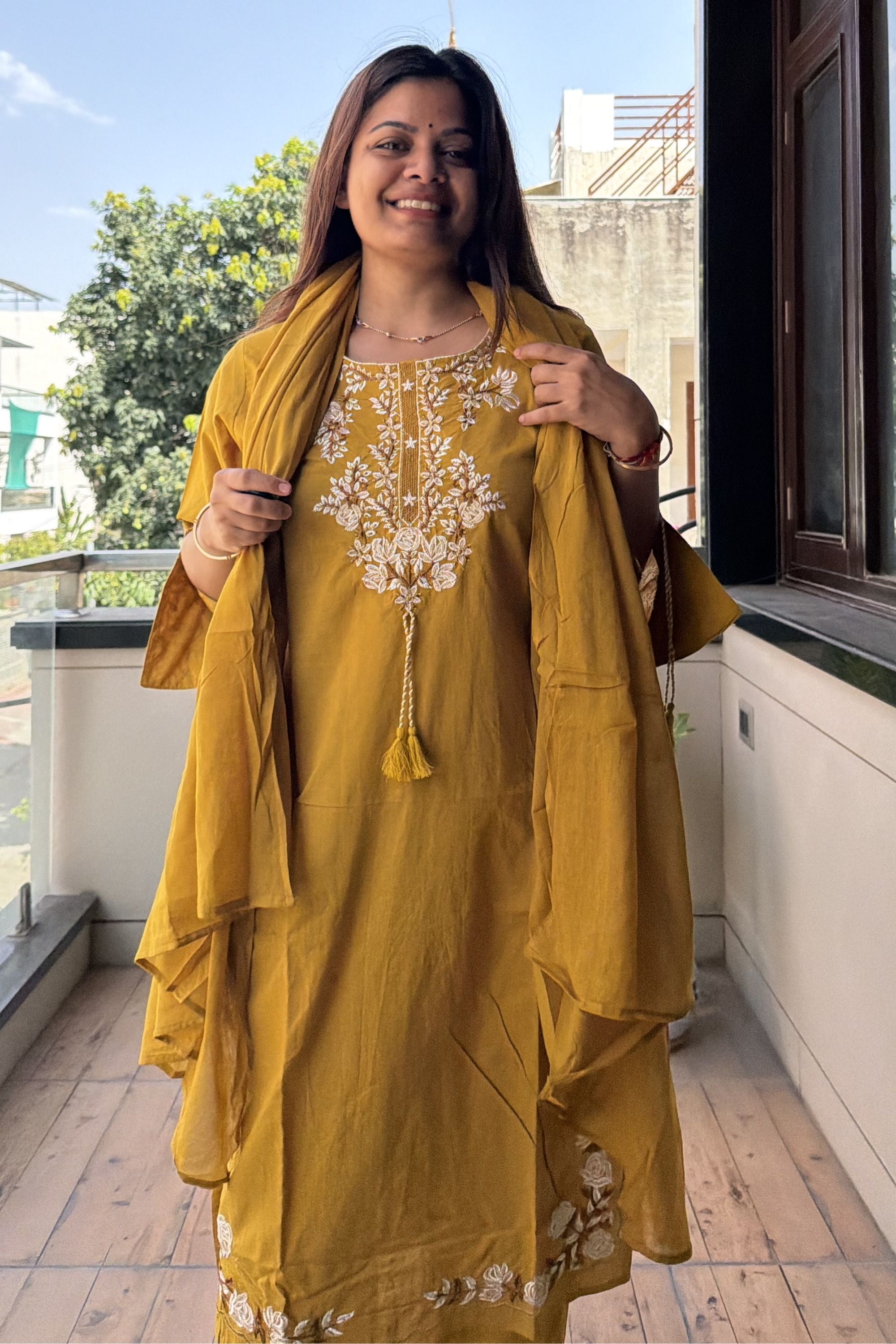 Dupatta Pant Set