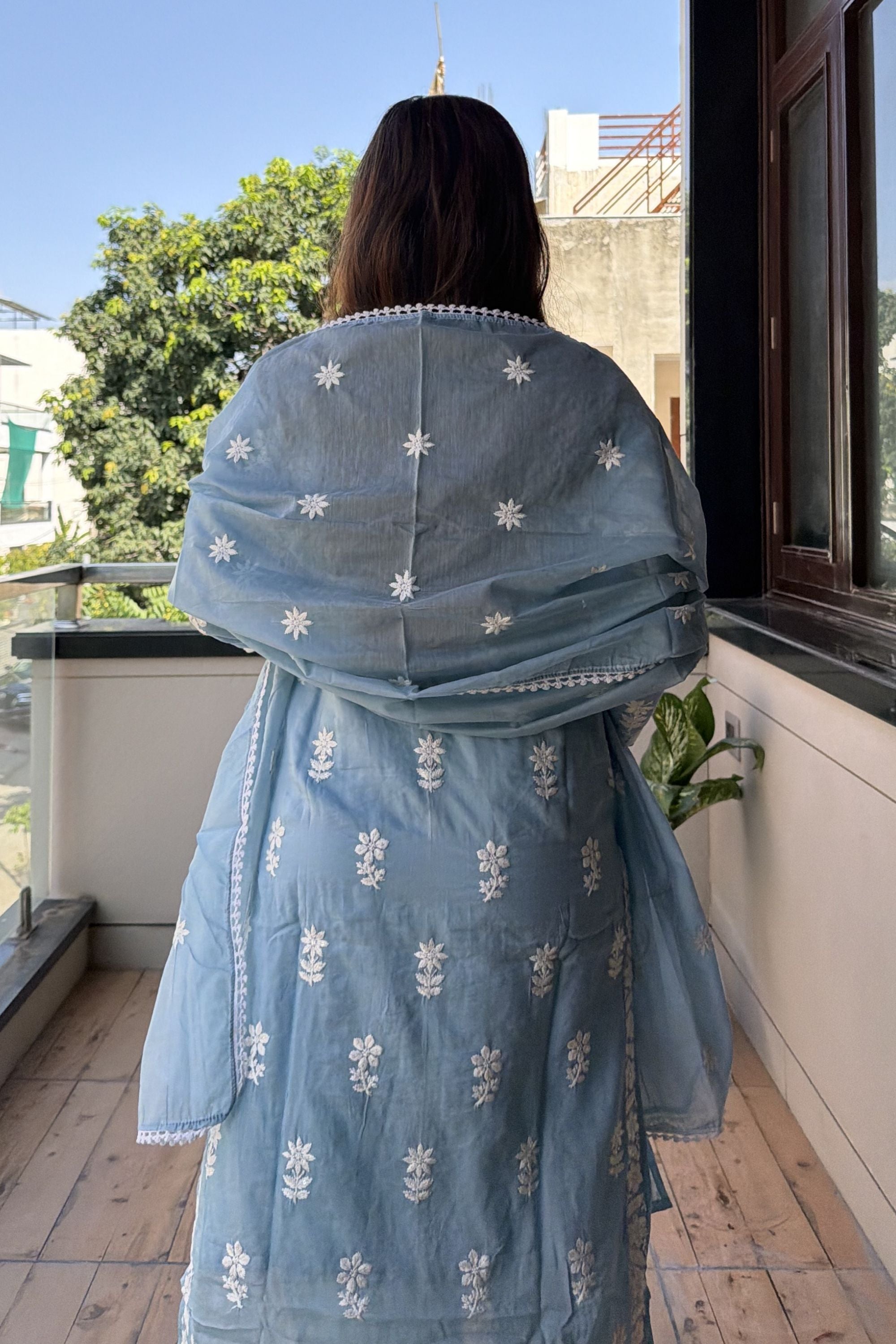 Dupatta Pant Set