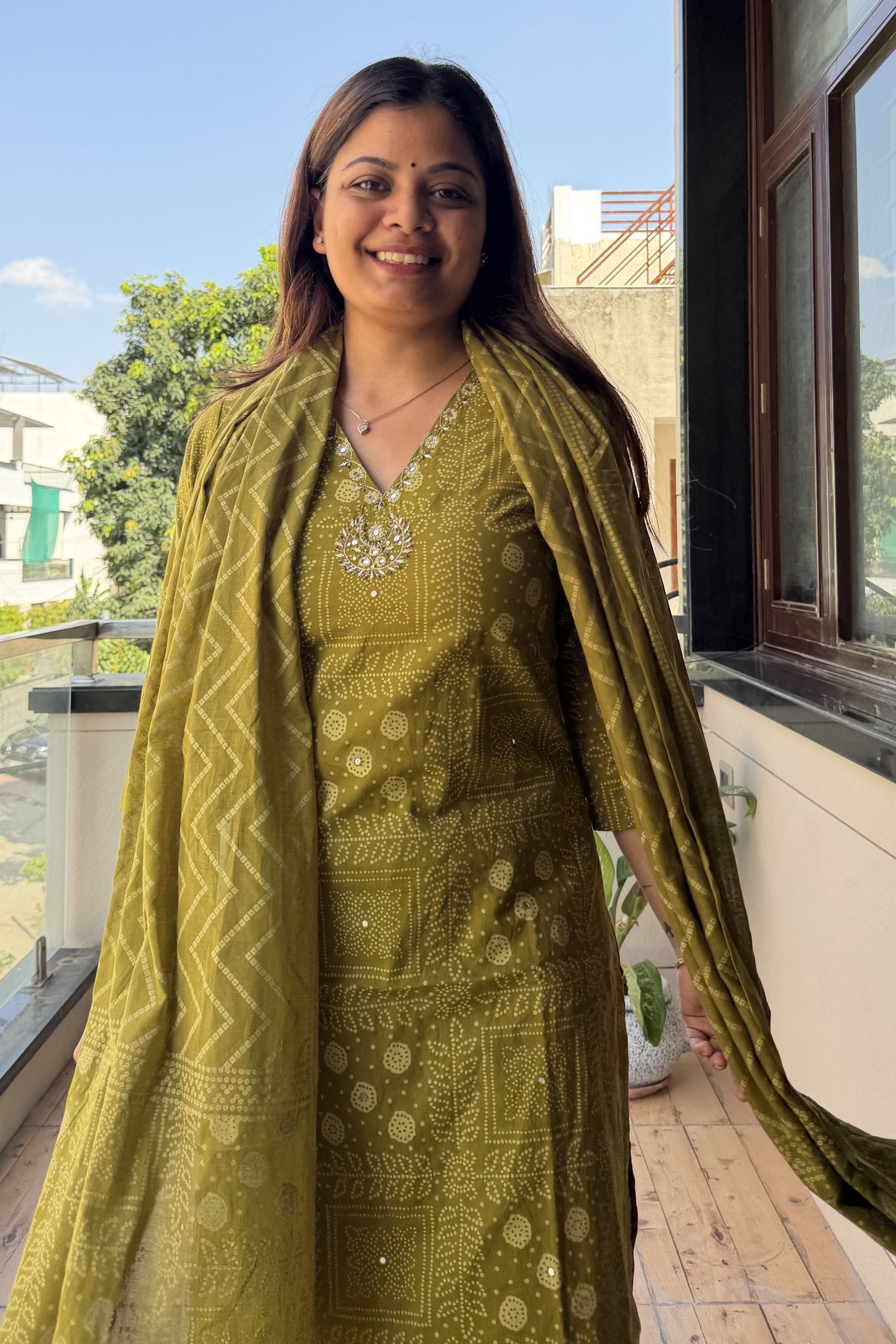 Dupatta Pant Set