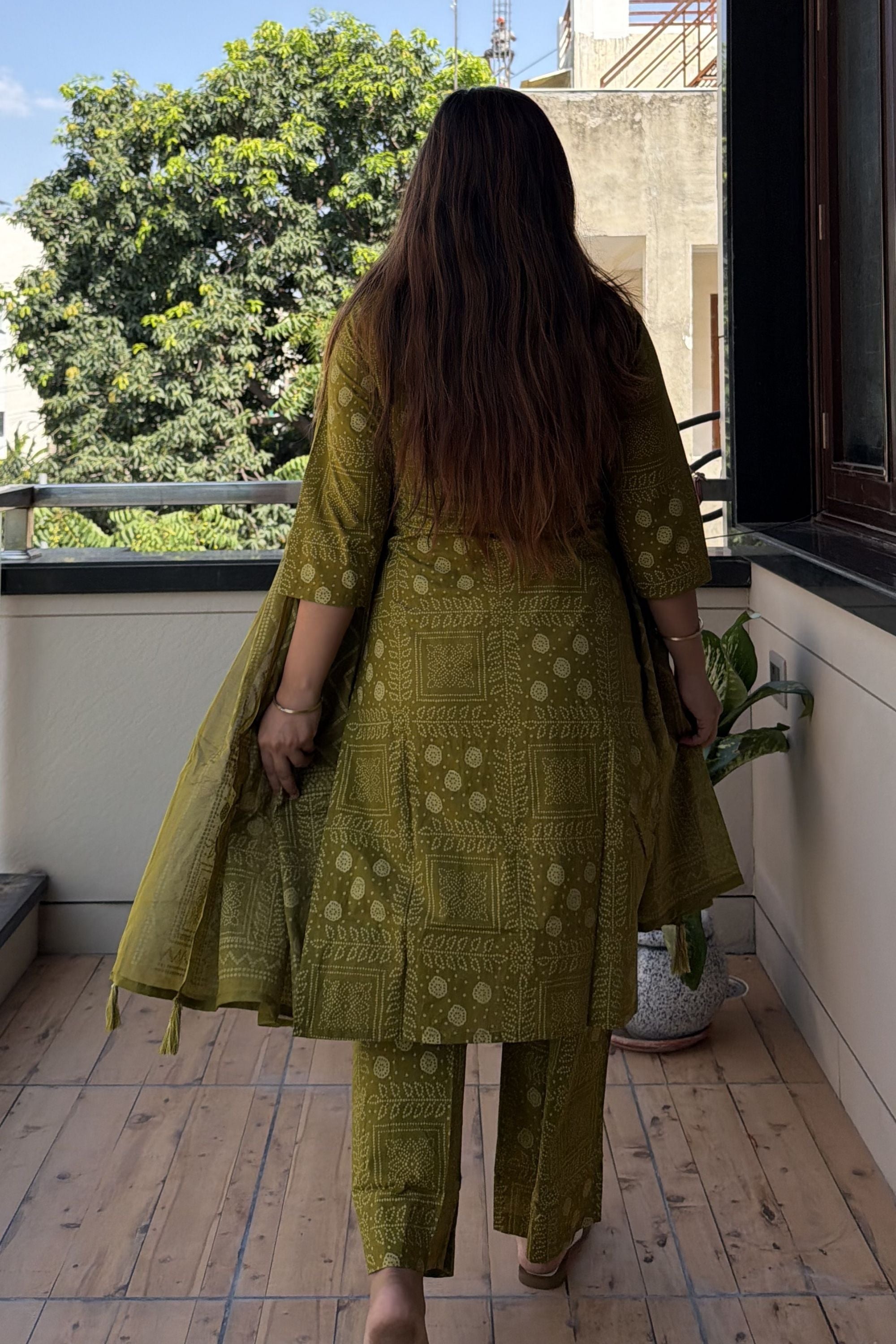 Dupatta Pant Set