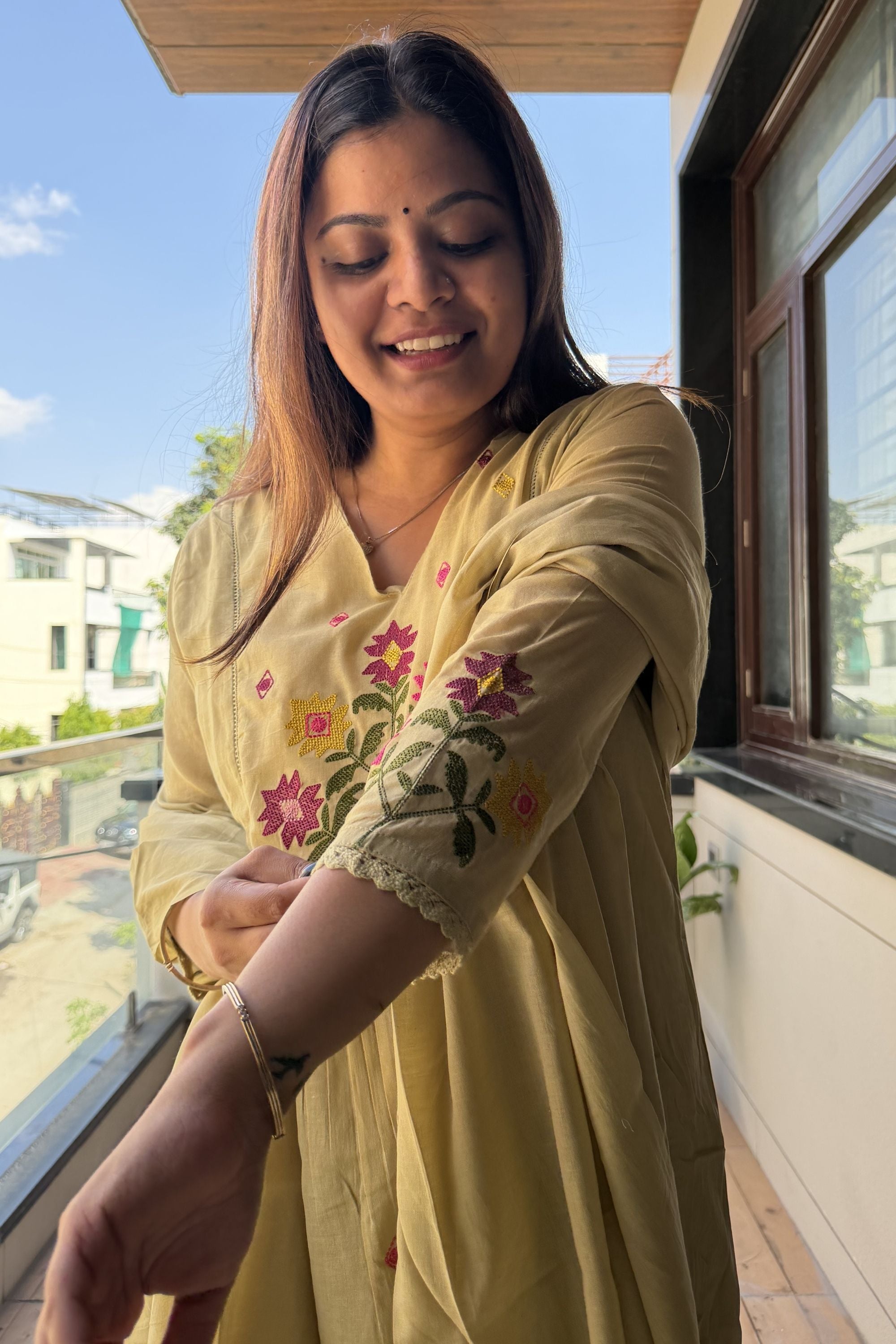 Dupatta Pant Set