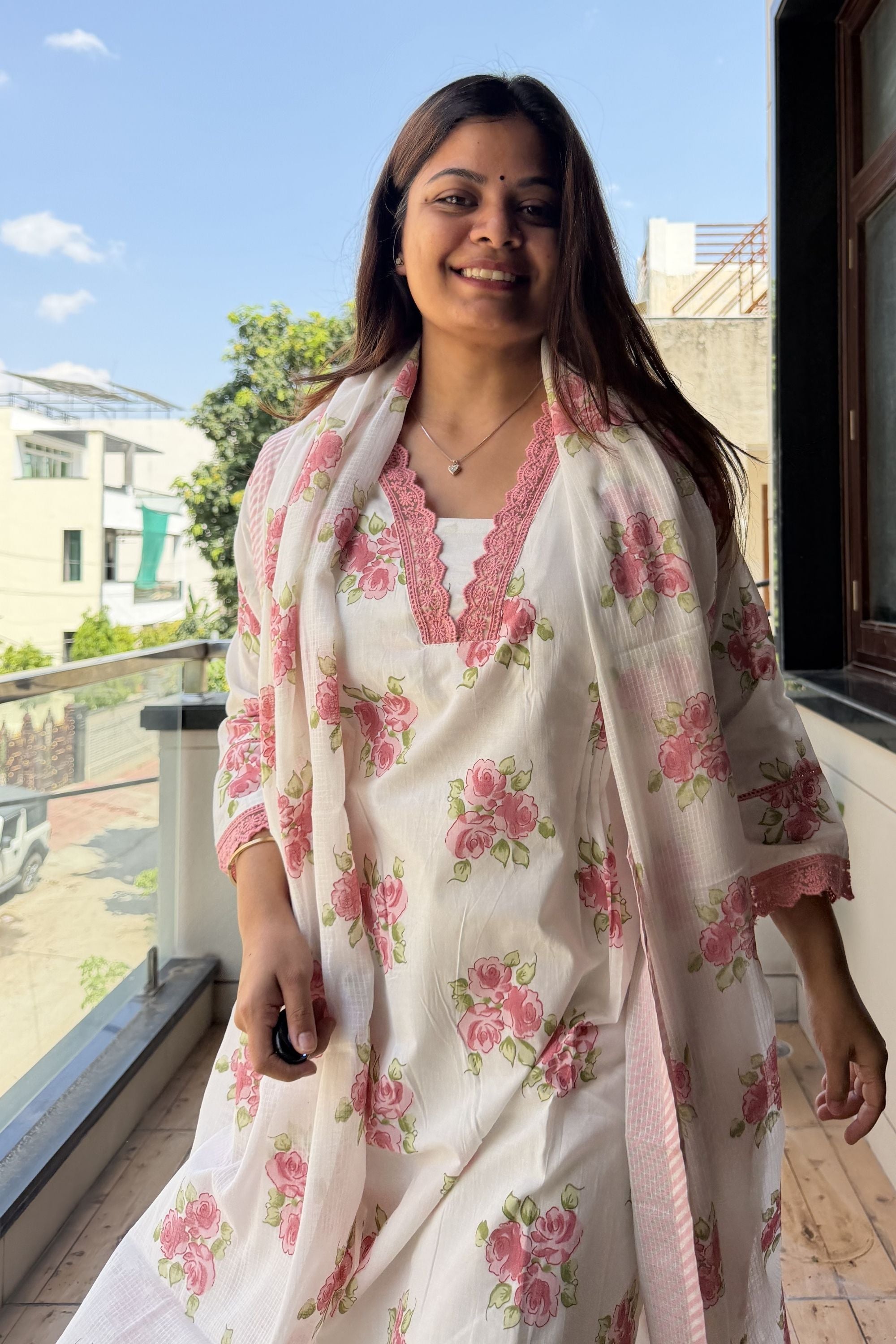 Dupatta Pant Set