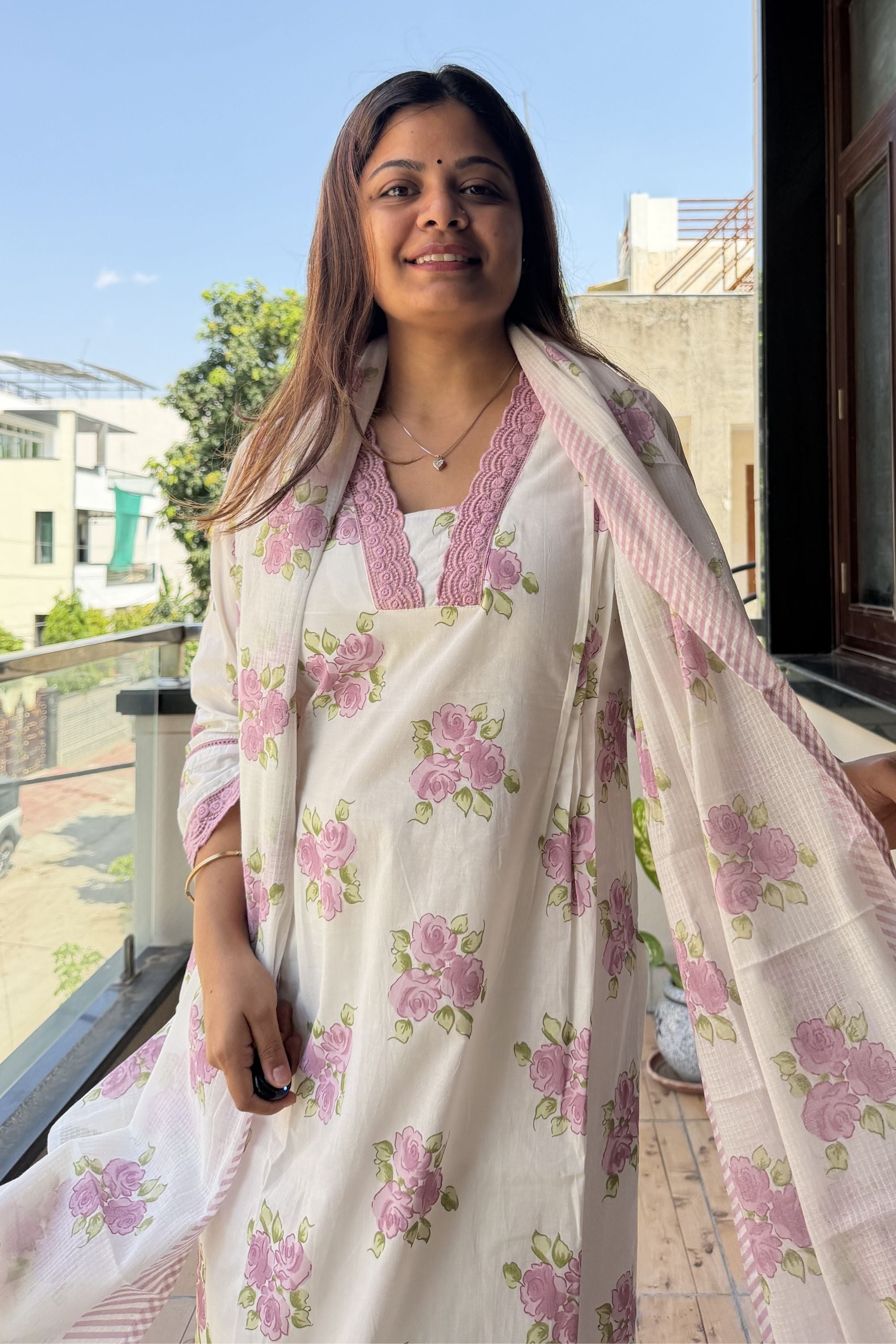 Dupatta Pant Set