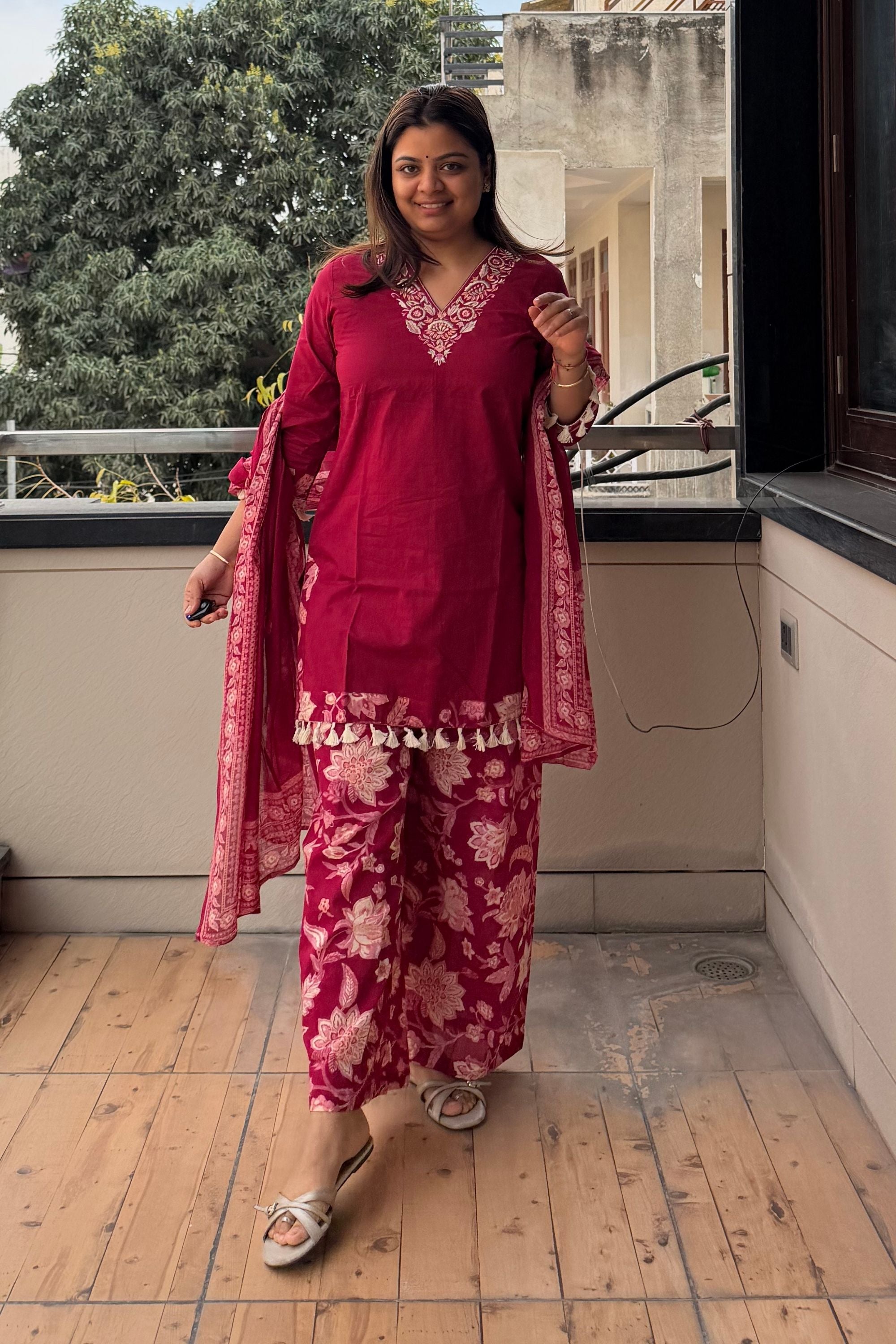 Pallazo kurta set