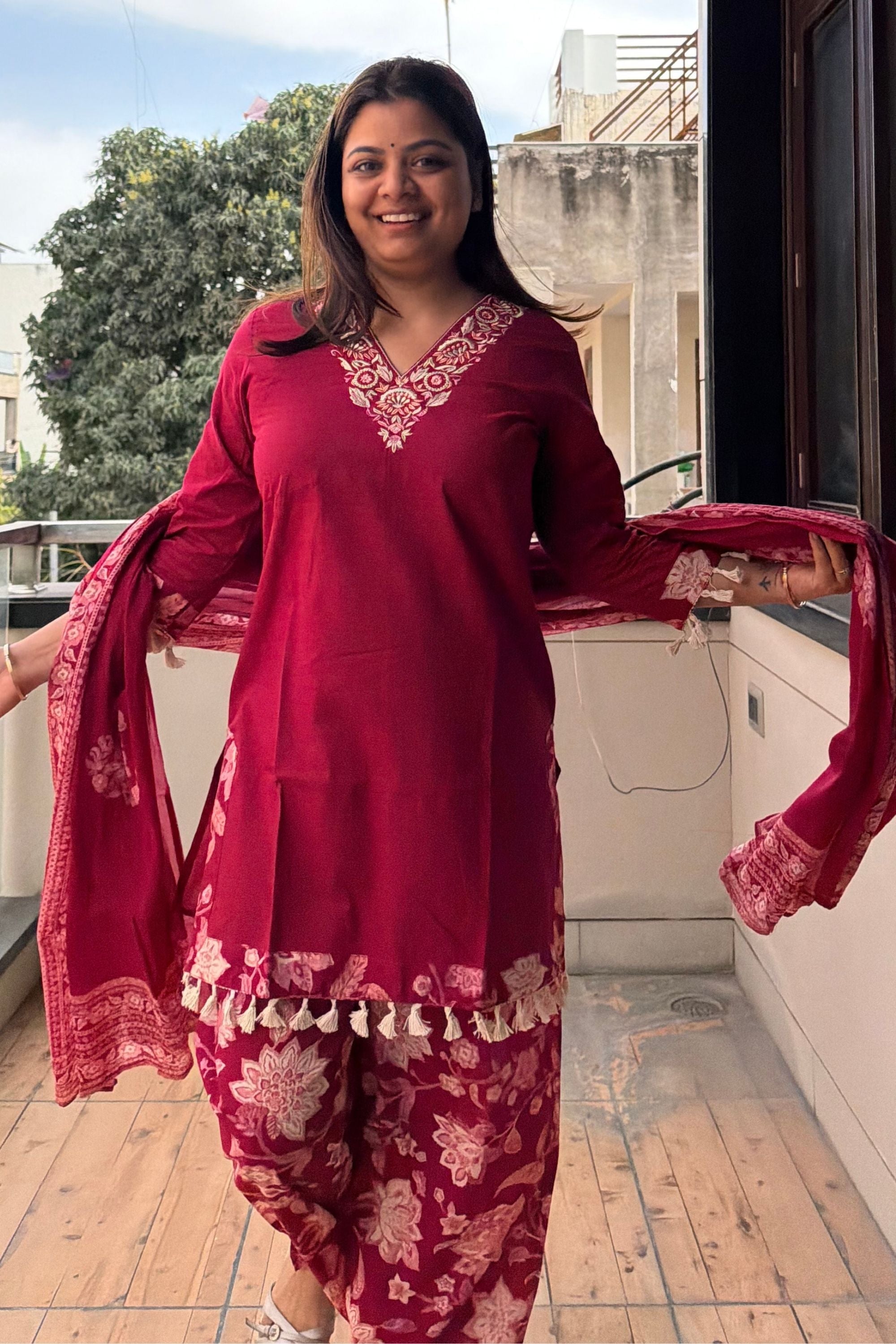 Pallazo kurta set