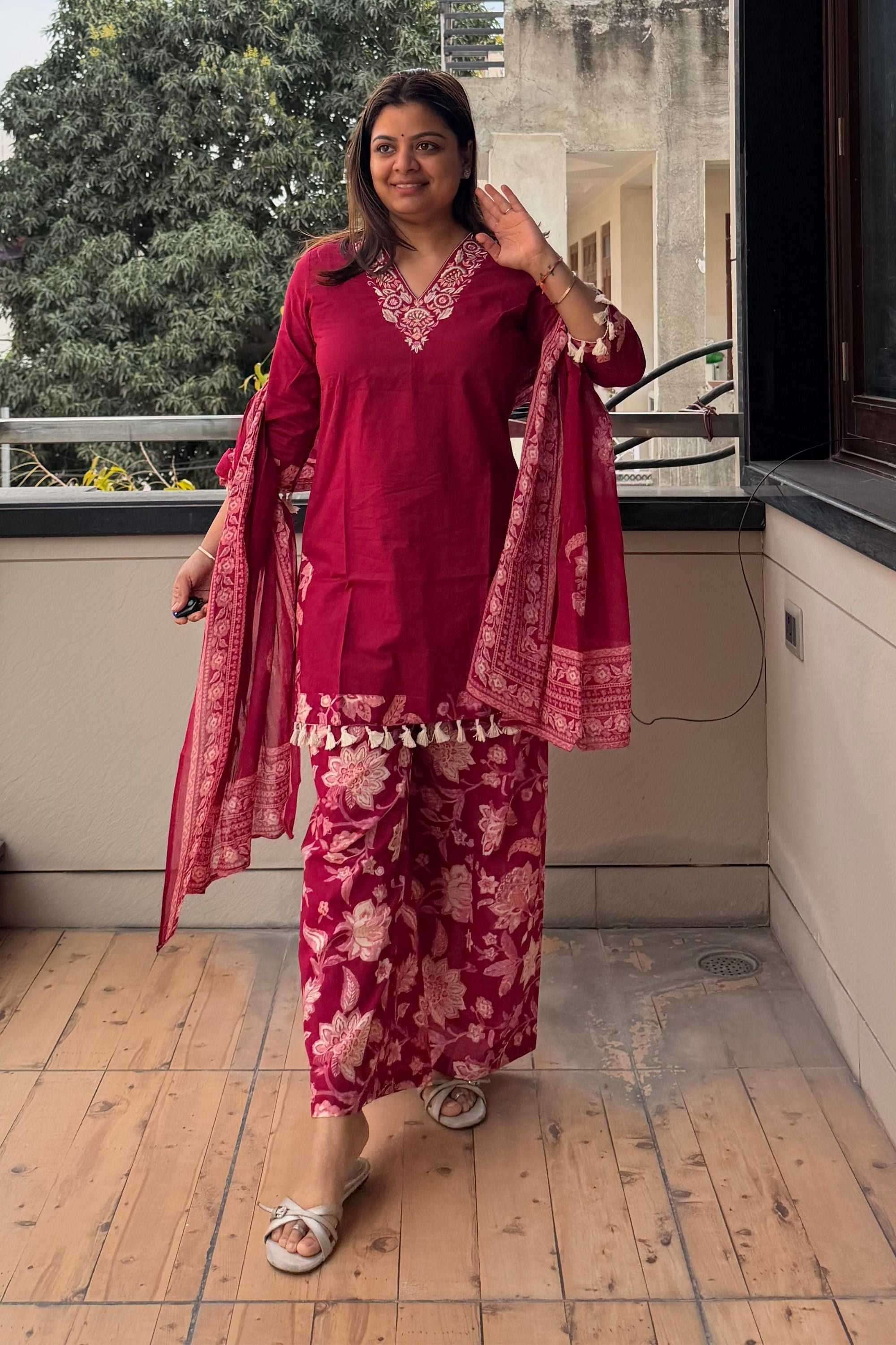 Pallazo kurta set