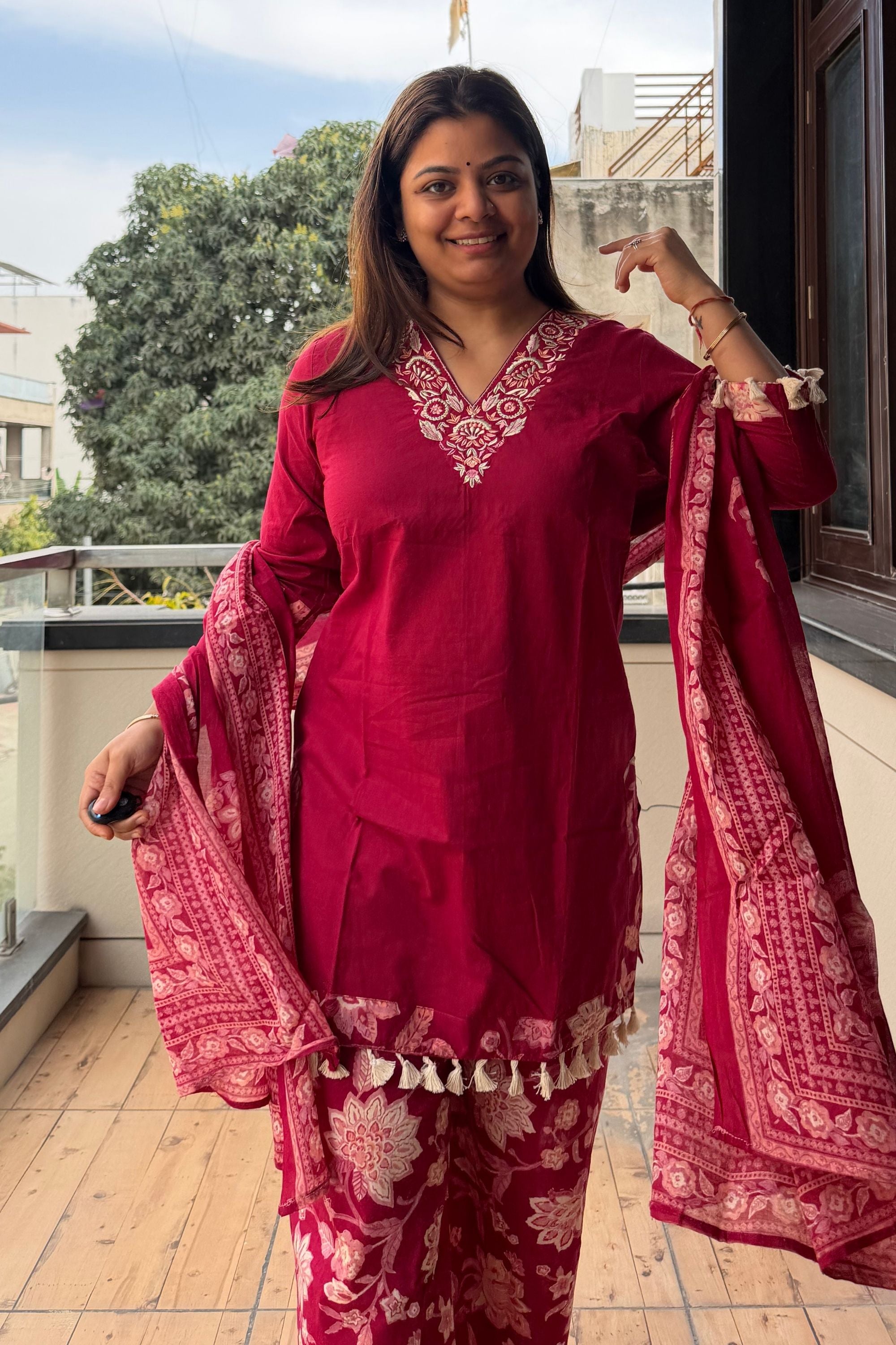 Pallazo kurta set