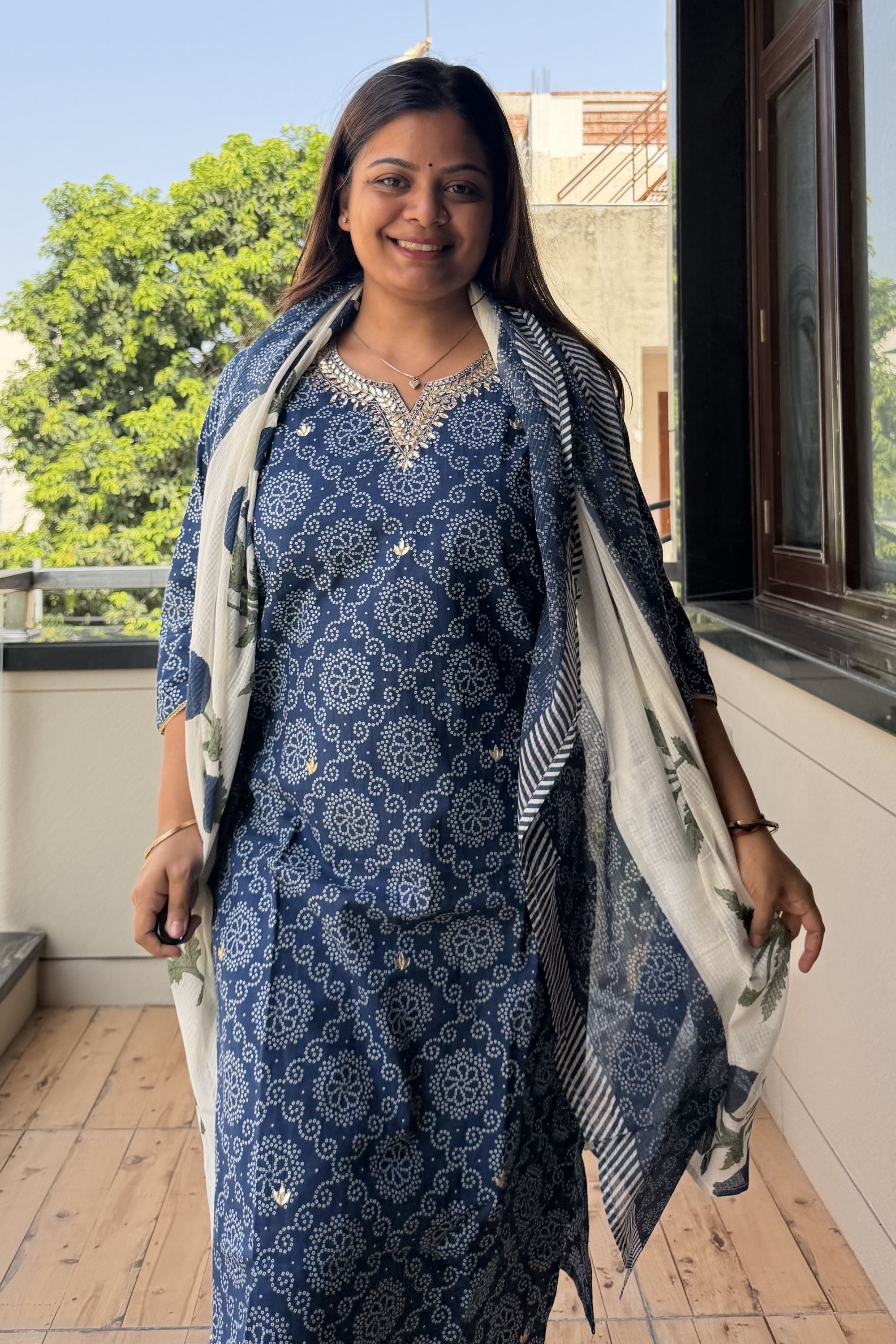 Dupatta Pant Set