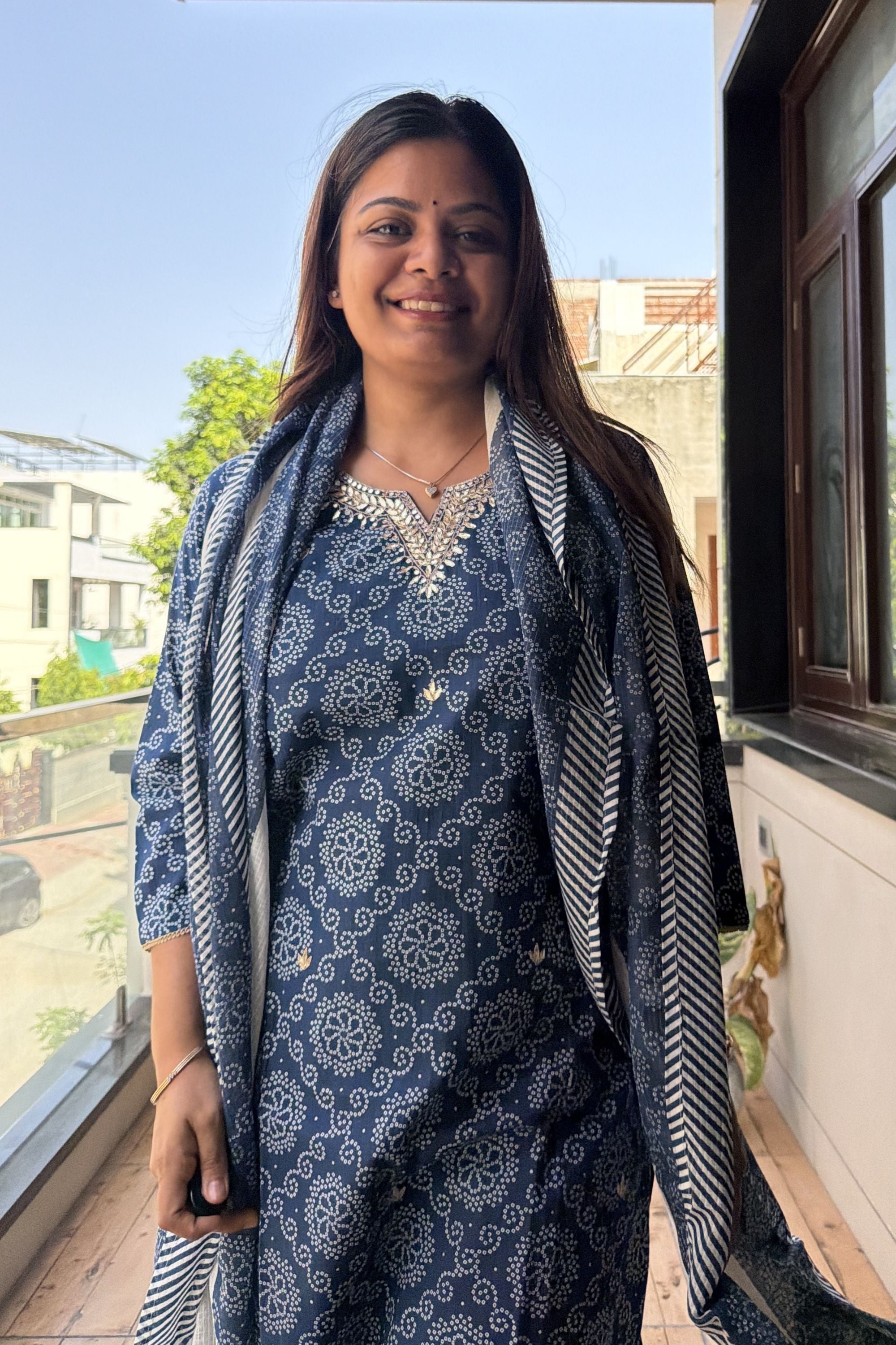 Dupatta Pant Set