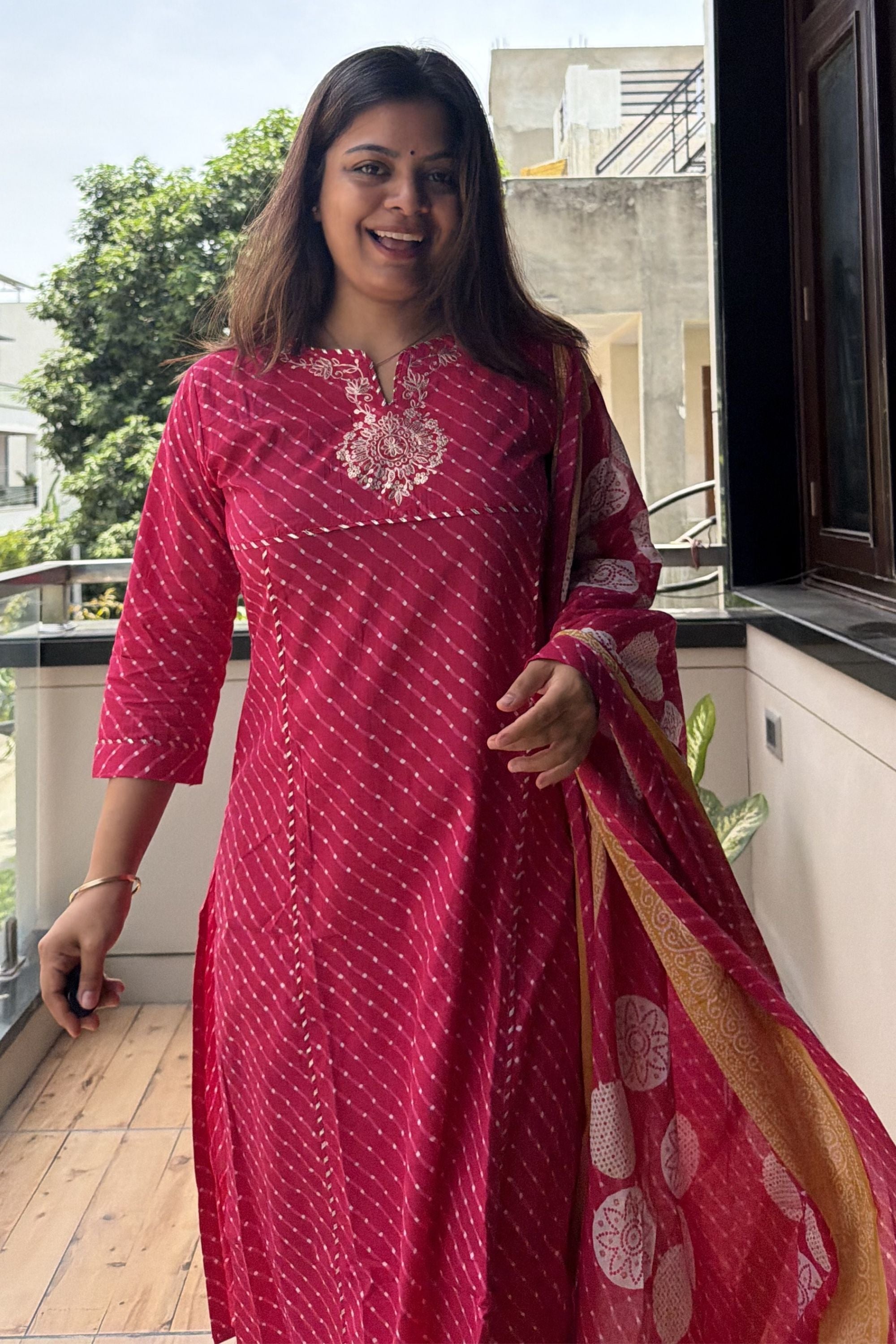 Dupatta Pant Set