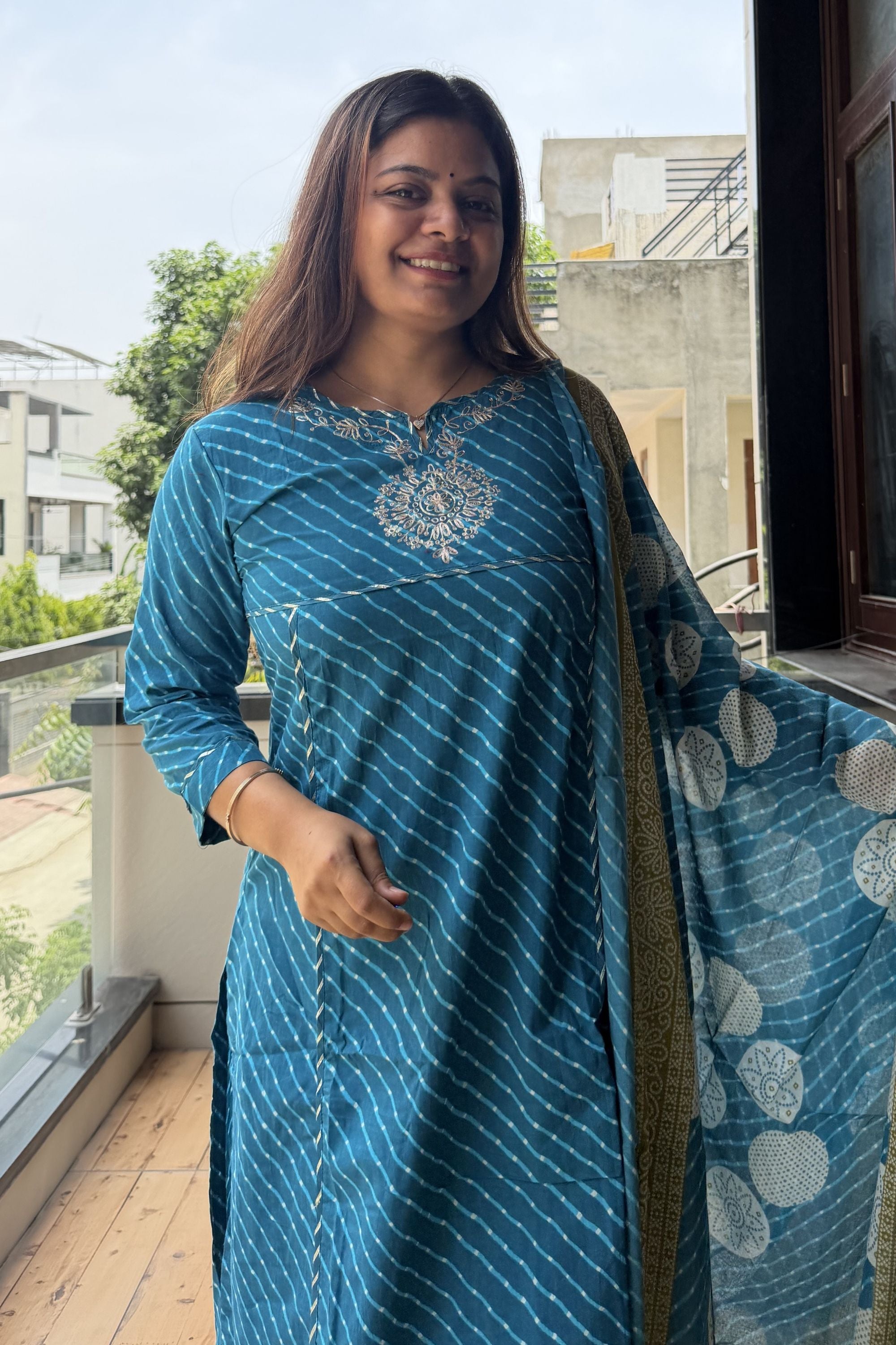 Dupatta Pant Set