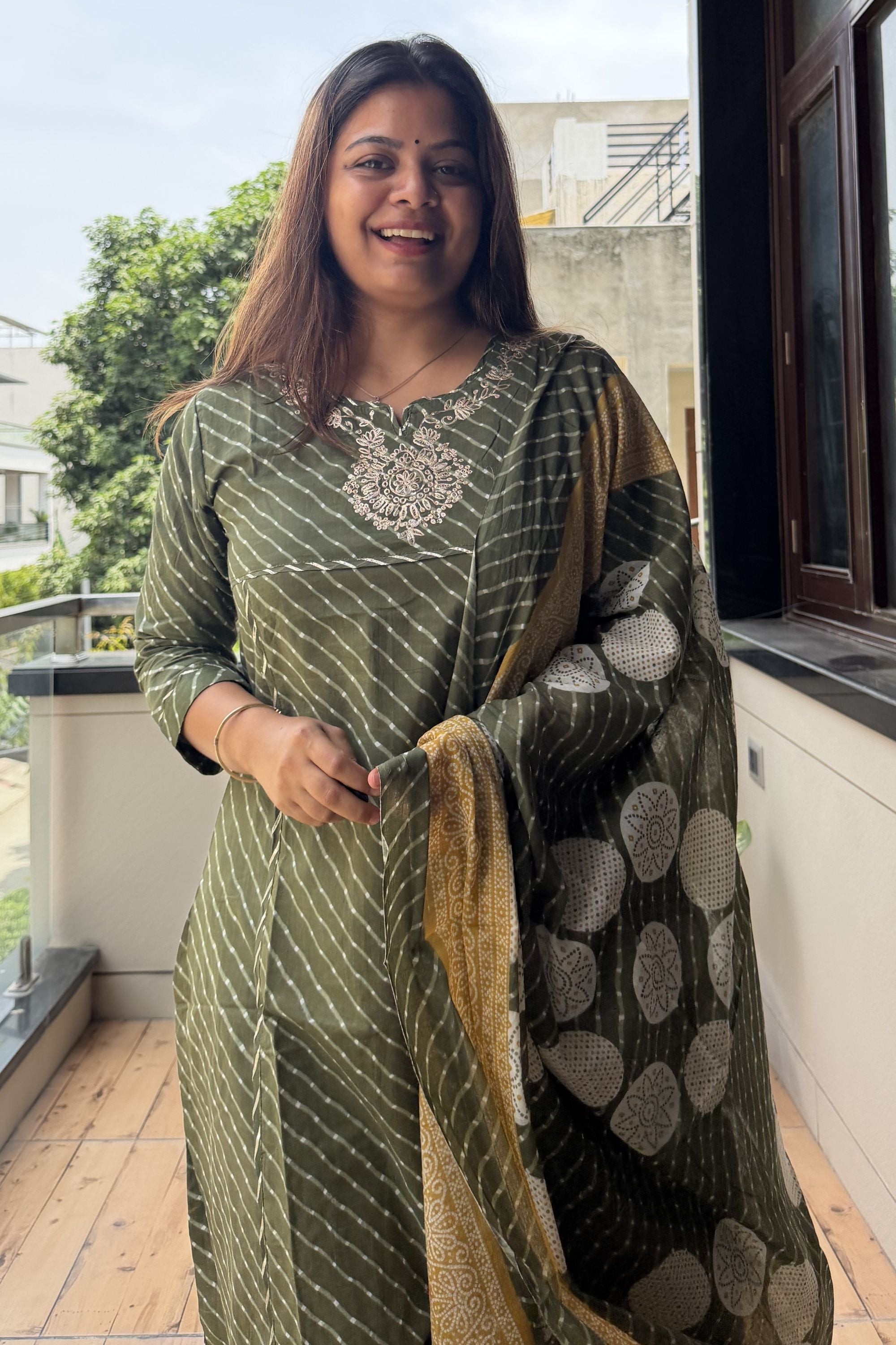 Dupatta Pant Set