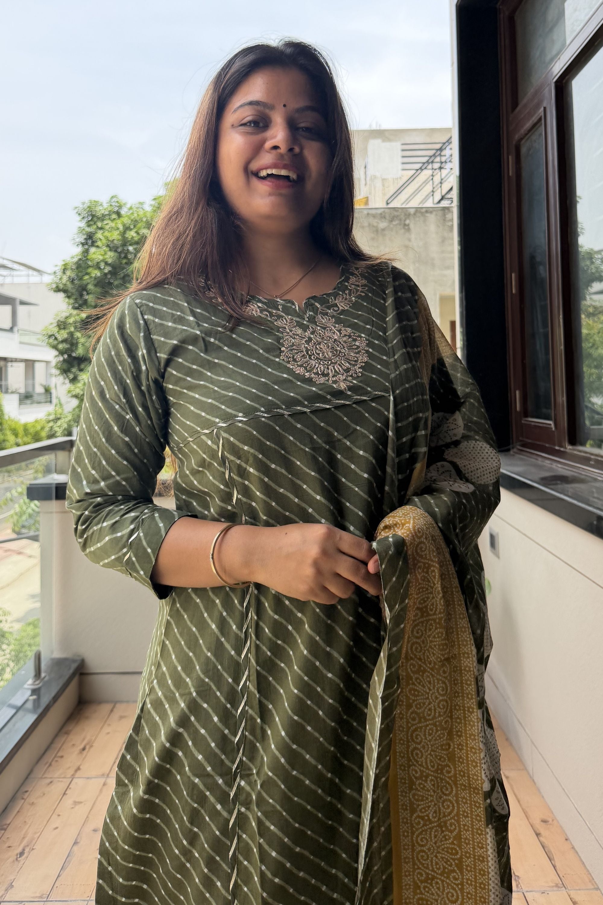 Dupatta Pant Set