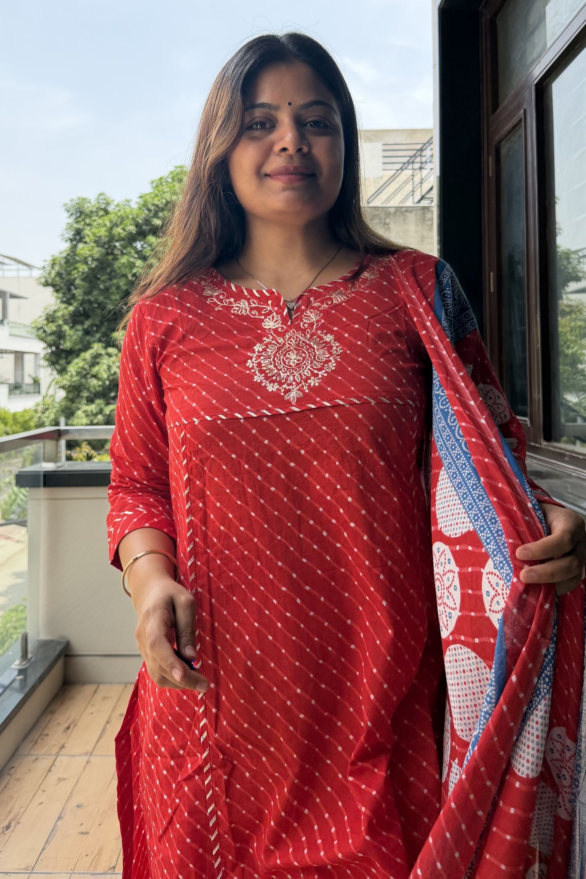 Dupatta Pant Set