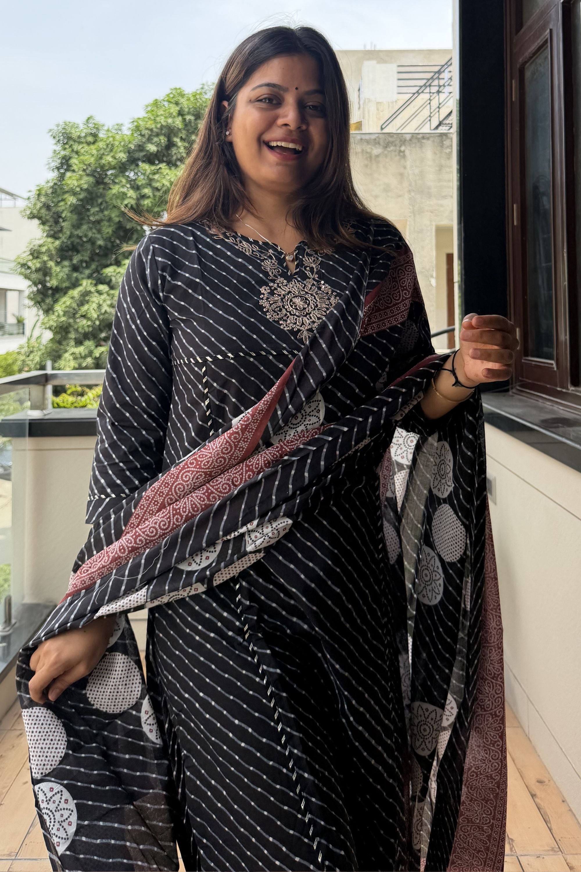 Dupatta Pant Set